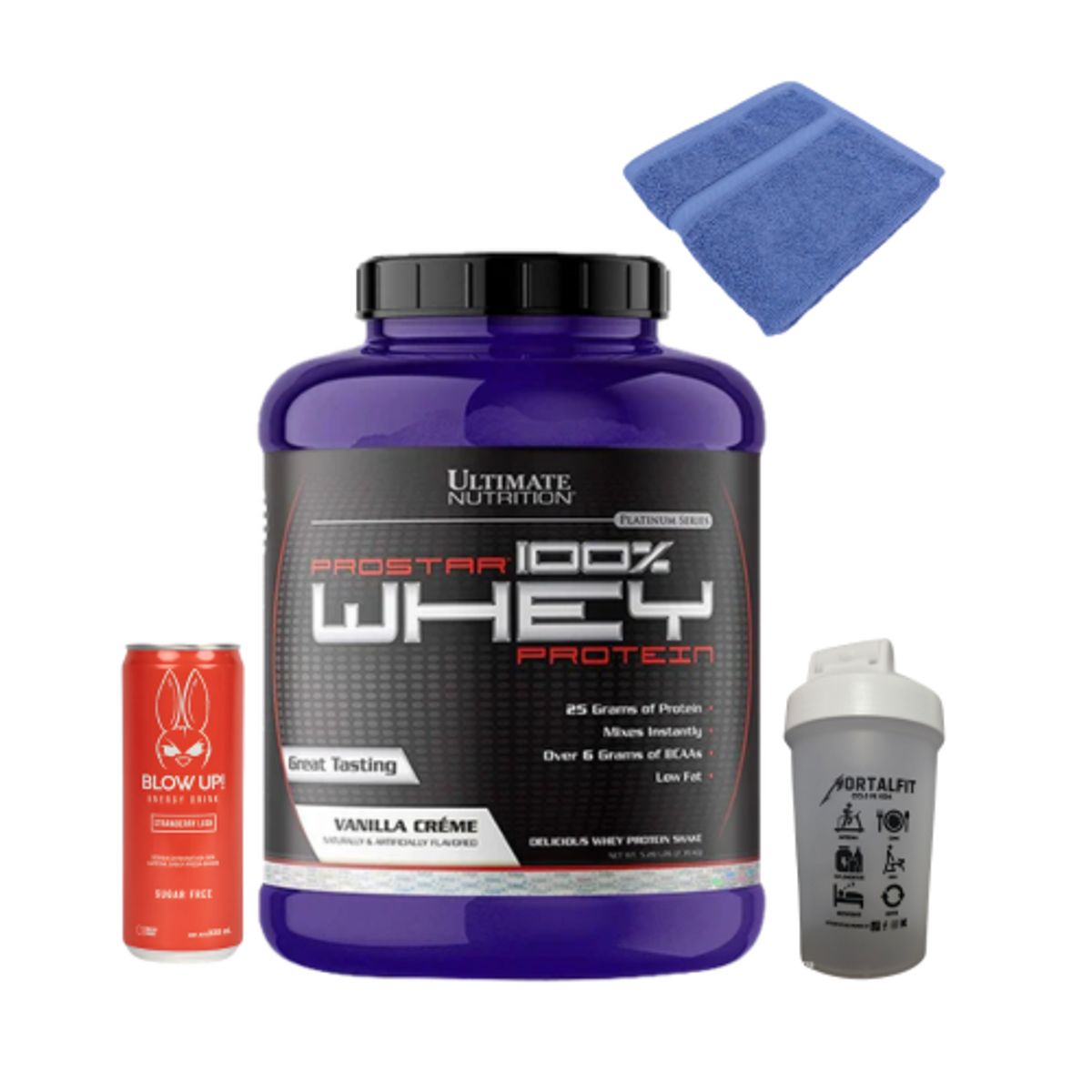 Ultimate Nutrition - PROSTAR WHEY 5LB VAINILLA  + regalos