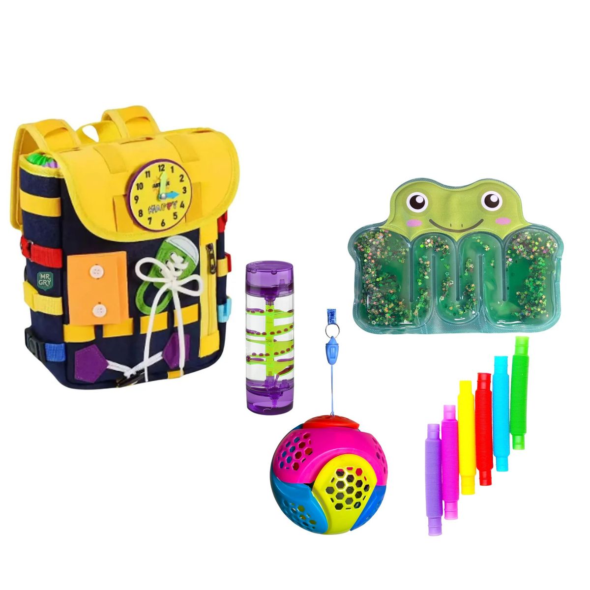 Kit Sensorial Mochila AVD para niños con autismo TDAH, marca GENERICO - Foto Principal