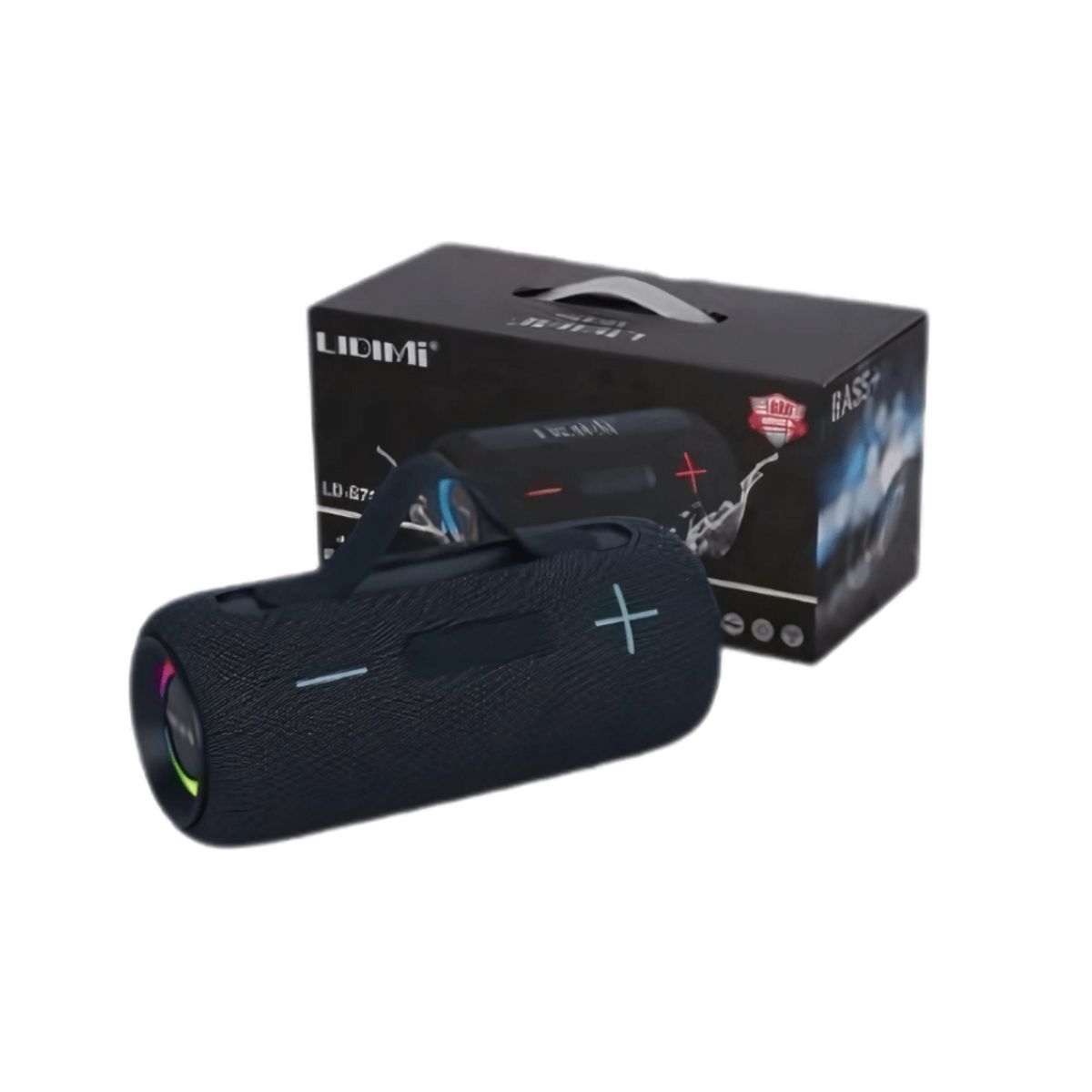 LIDIMI - LIDIMI LD-S701 Mini Parlante Bluetooth 20W Portátil y Compacto con Radio FM y USB