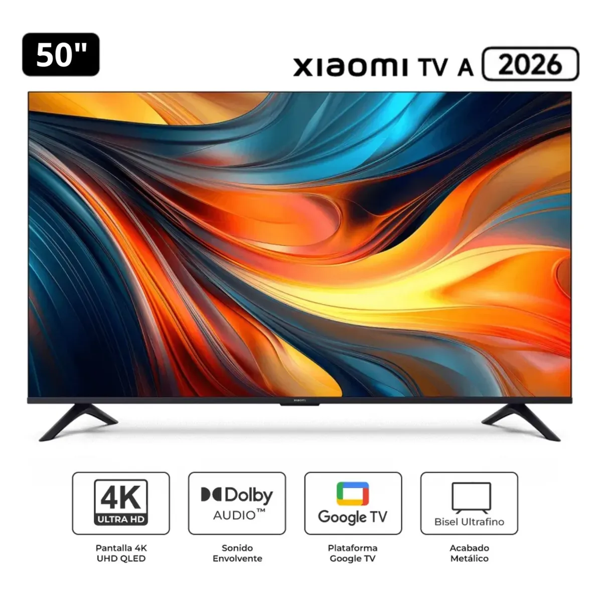 XIAOMI - Televisor Xiaomi 50 UHD 4K 2026