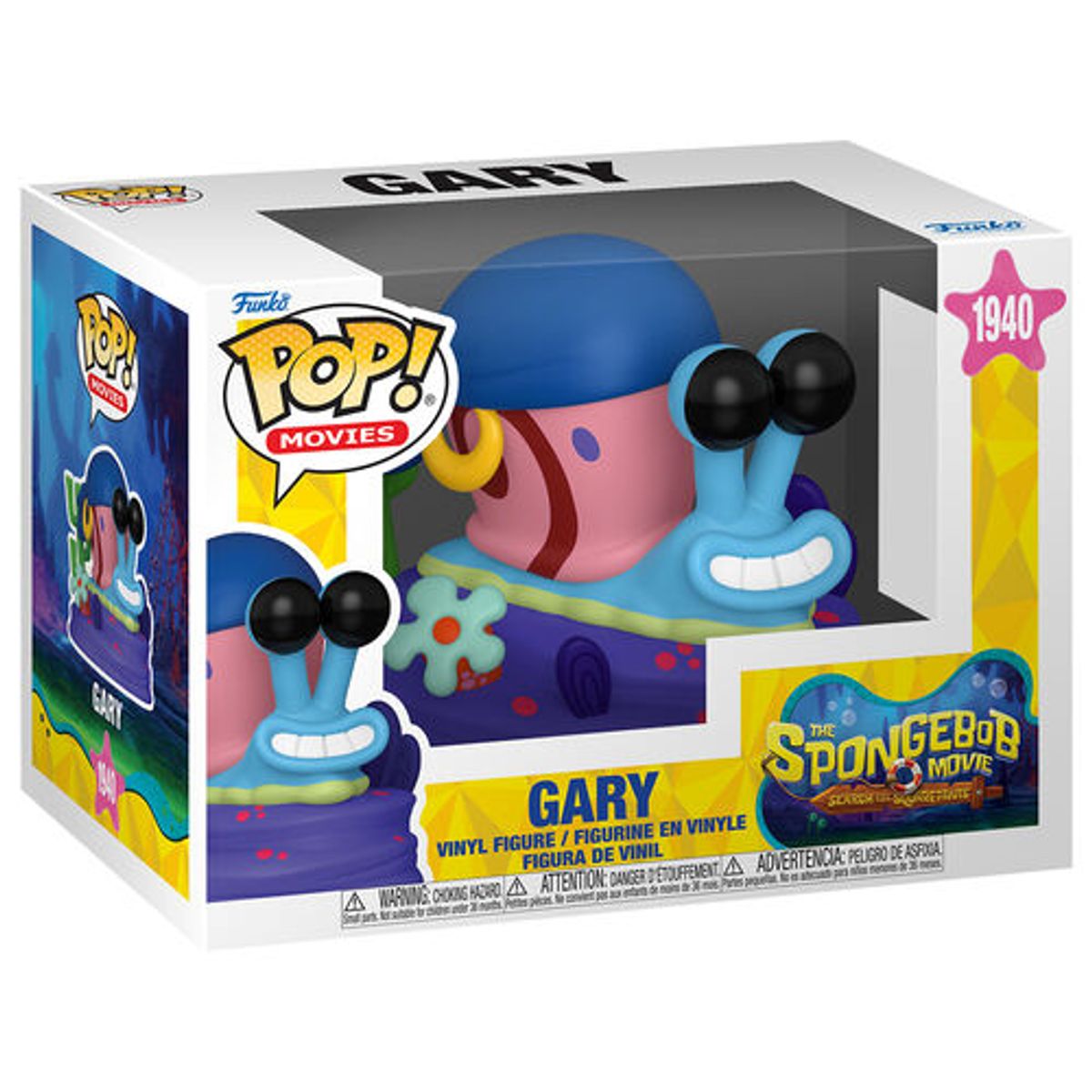 FUNKO - Funko Pop Animation The SpongeBob Movie Search for SquarePants - Gary 1940