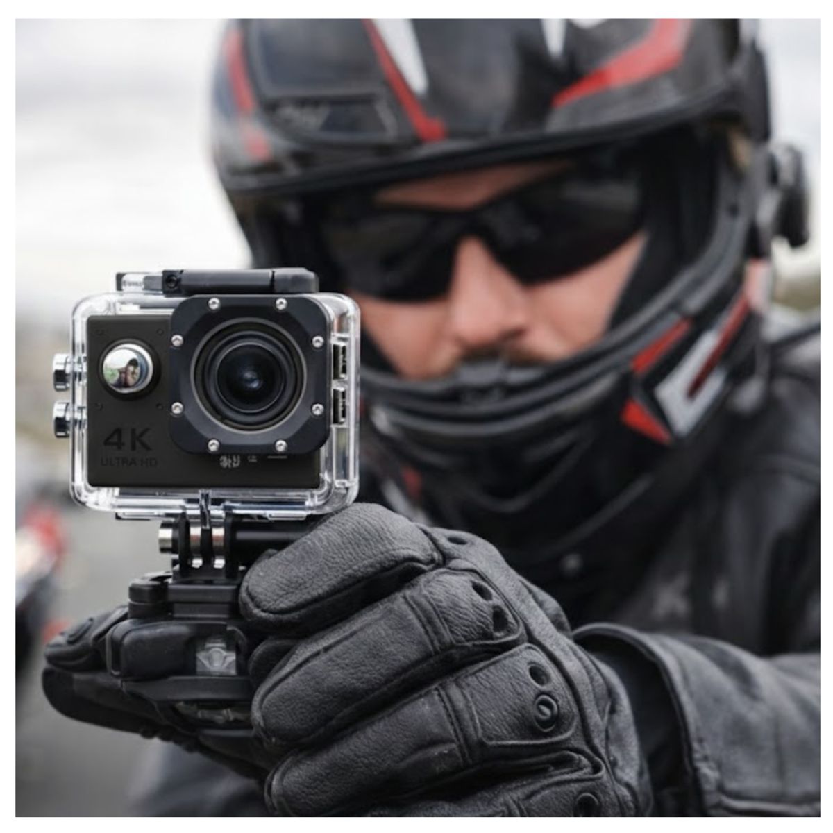 GENERICO - Cámara Go Pro Ultra 4K 16 Mp Wifi Deportiva Sport Portable Resistente al Agua Acuática