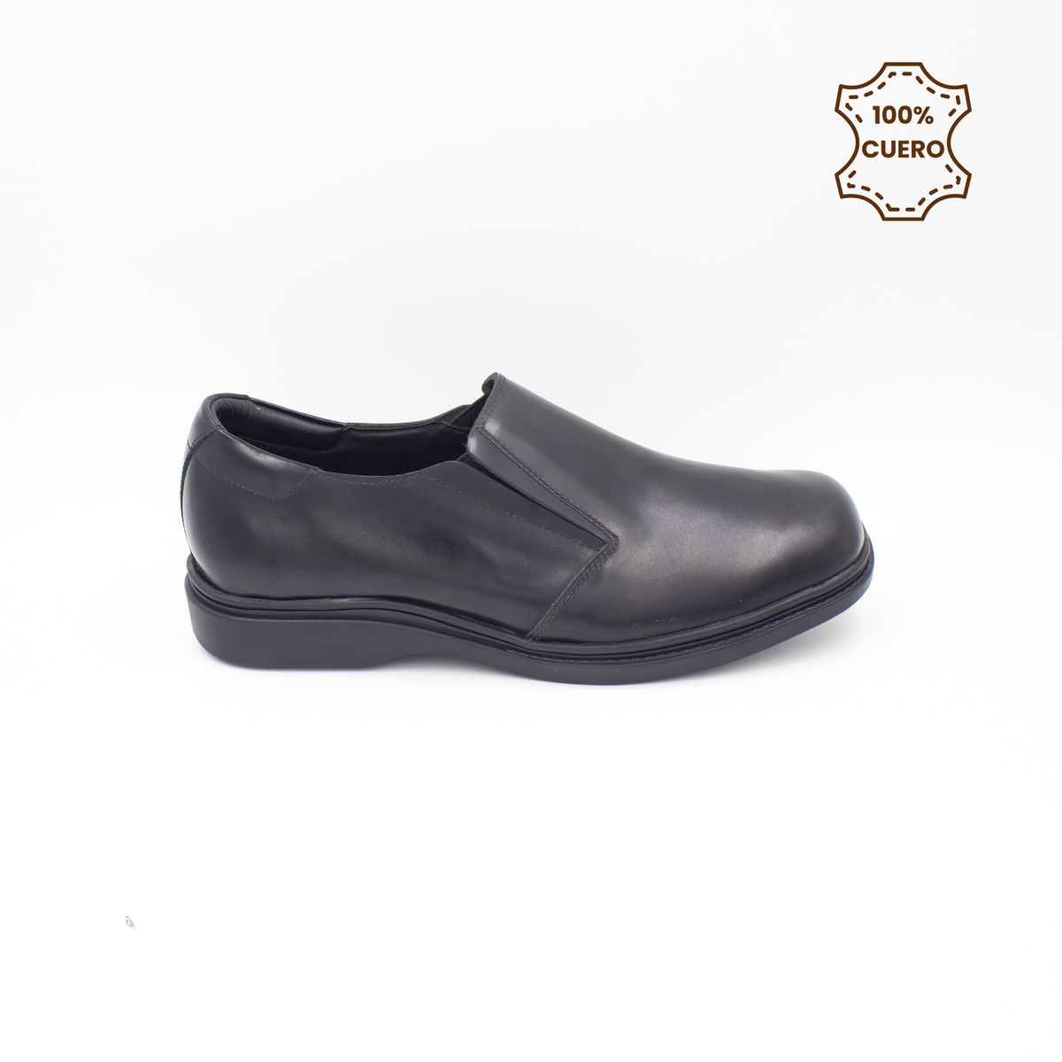 FAR WEST - Zapatos Escolares - Colegio Mocasín Niño Rafael-2601 Cuero Negro