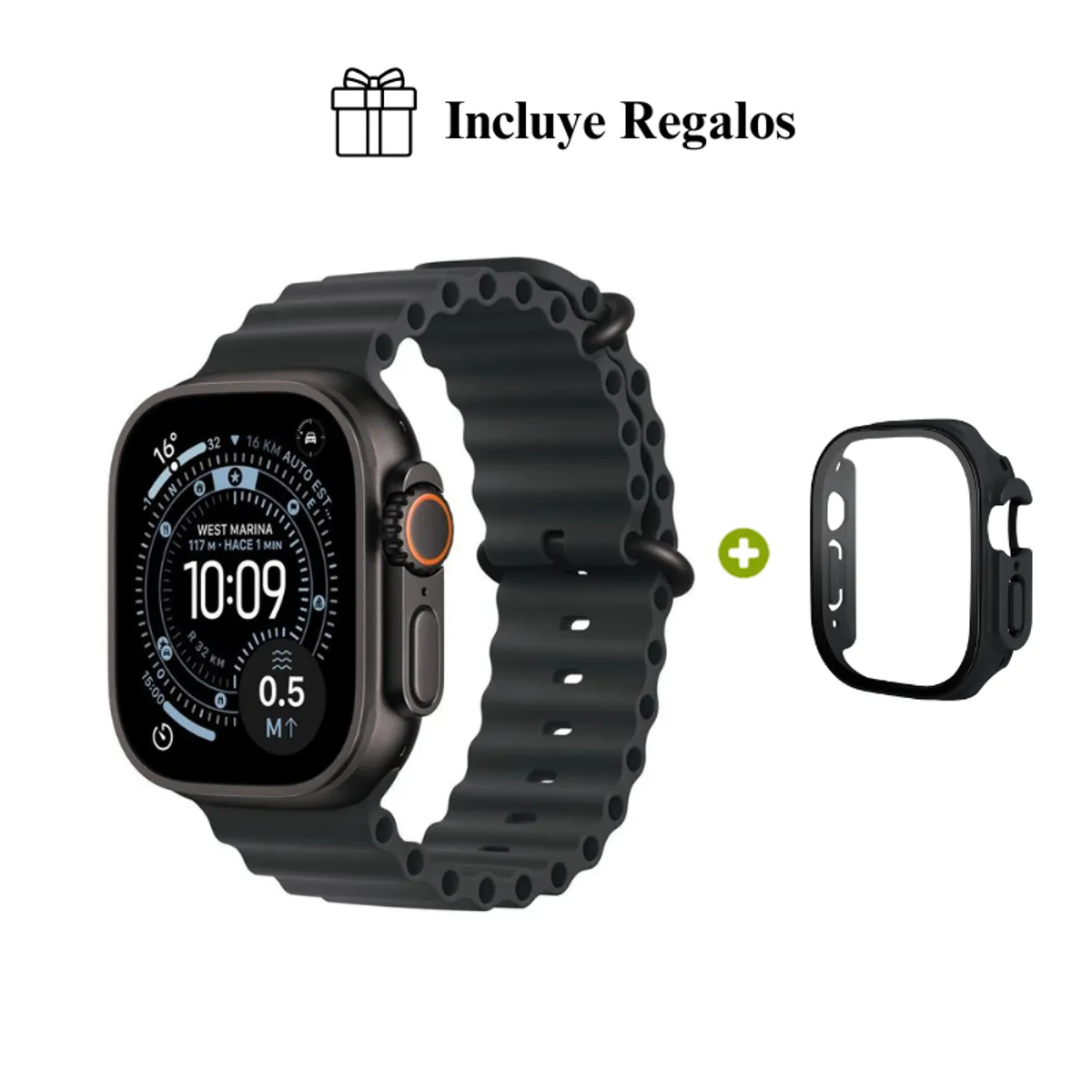 APPLE - Apple Watch Ultra 3 GPS + Celular 49mm - Black Titanium + Regalo