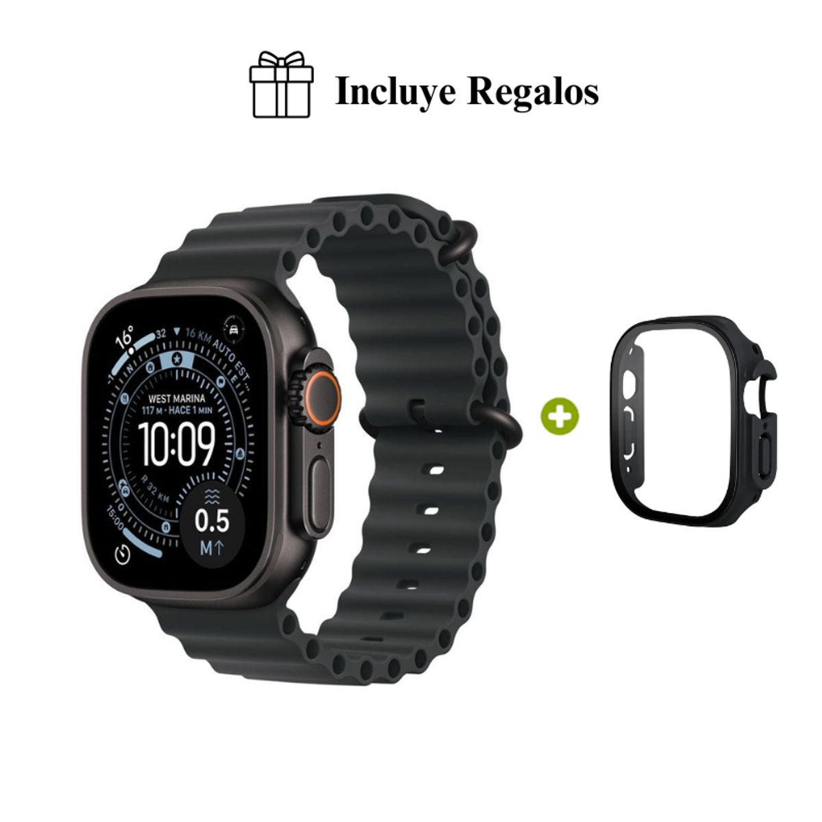 APPLE - Apple Watch Ultra 3 GPS + Celular 49mm - Black Titanium + Regalo