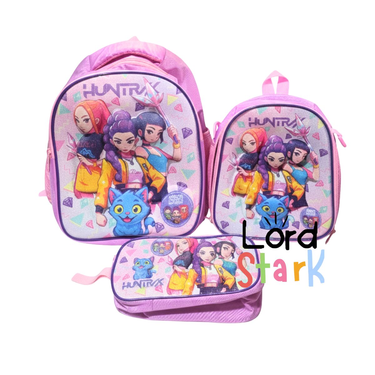 GENERICO - JUEGO DE MOCHILAS A4 KPOP