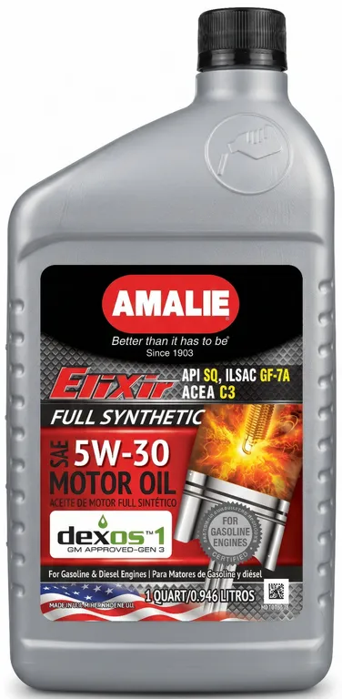 Aceite de Motor Full Elixir Sintetico Amalie 5-30W 1QT | Sodimac Perú