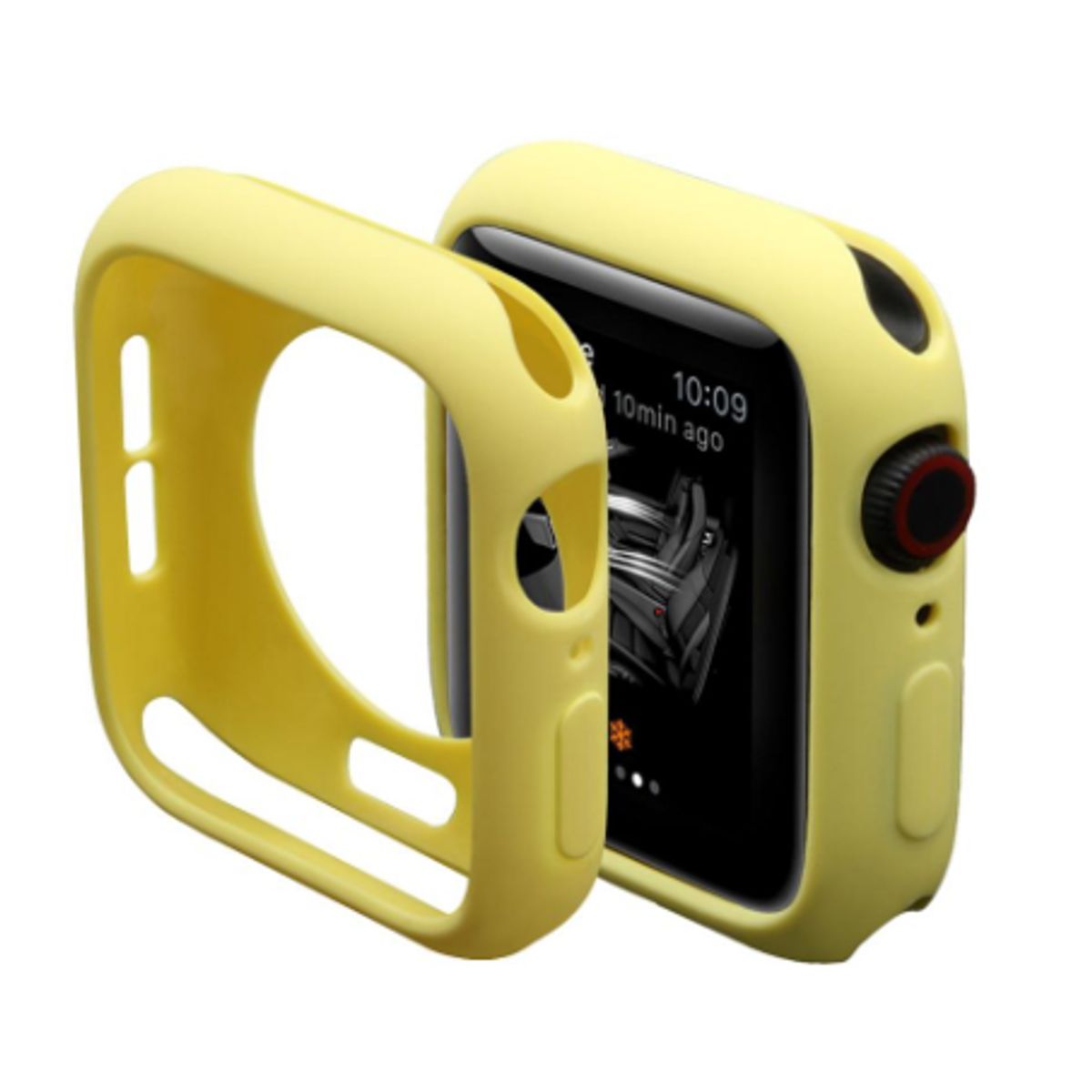 GENERICO - Bumper Clásico Serie 10 para Apple Watch 46mm - AMARILLO