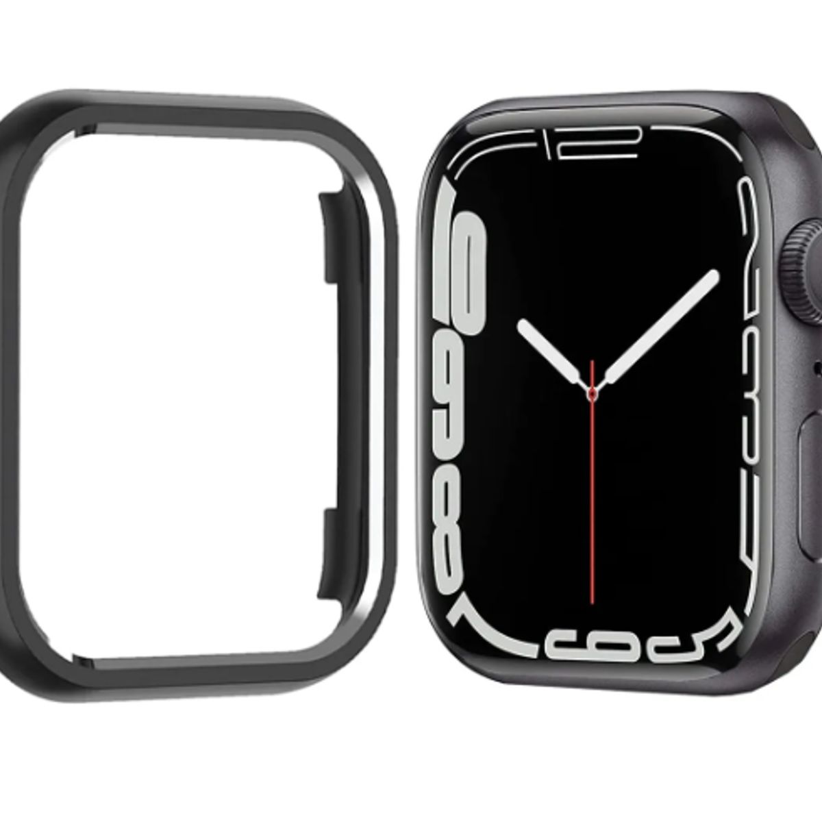 GENERICO - Bumper Clásico Serie 10 para Apple Watch 46mm - NEGRO