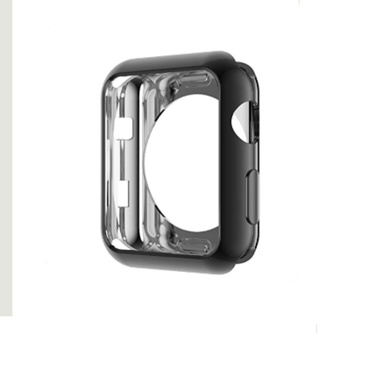 GENERICO - Bumper Clásico Serie 10 para Apple Watch 46mm - NEGRO