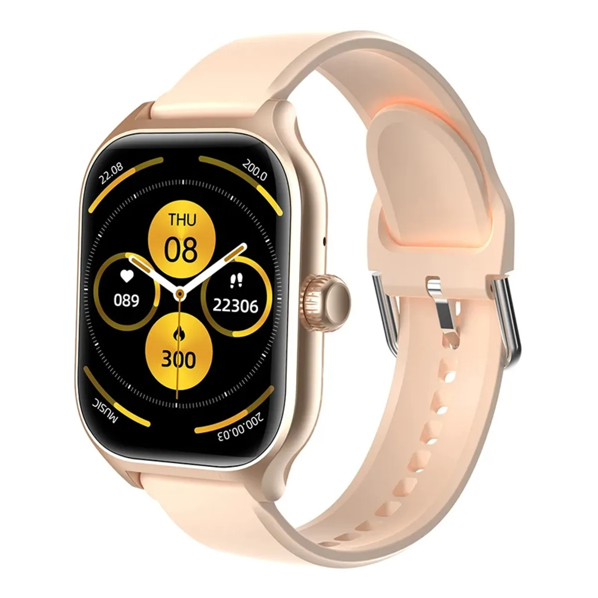 AMBOS - Reloj Inteligente Smartwatch GT4 Pro Redondo Recibe Llamadas Bluetooth Pulsera Fitness Hombre Mujer
