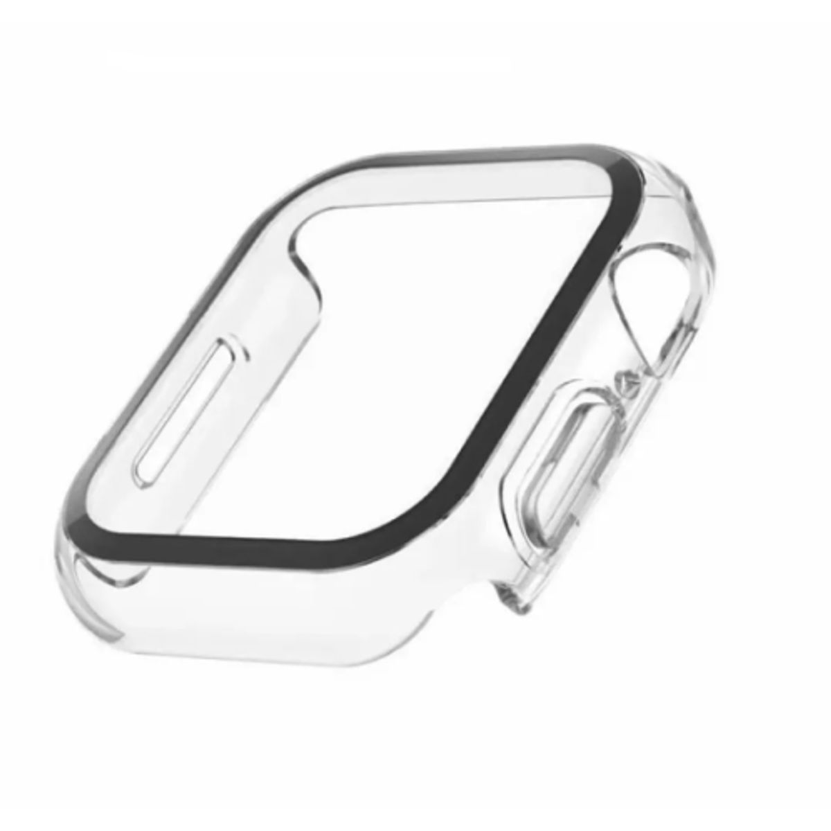 GENERICO - Bumper Clásico Serie 10 para Apple Watch 46mm - TRANSPARENTE