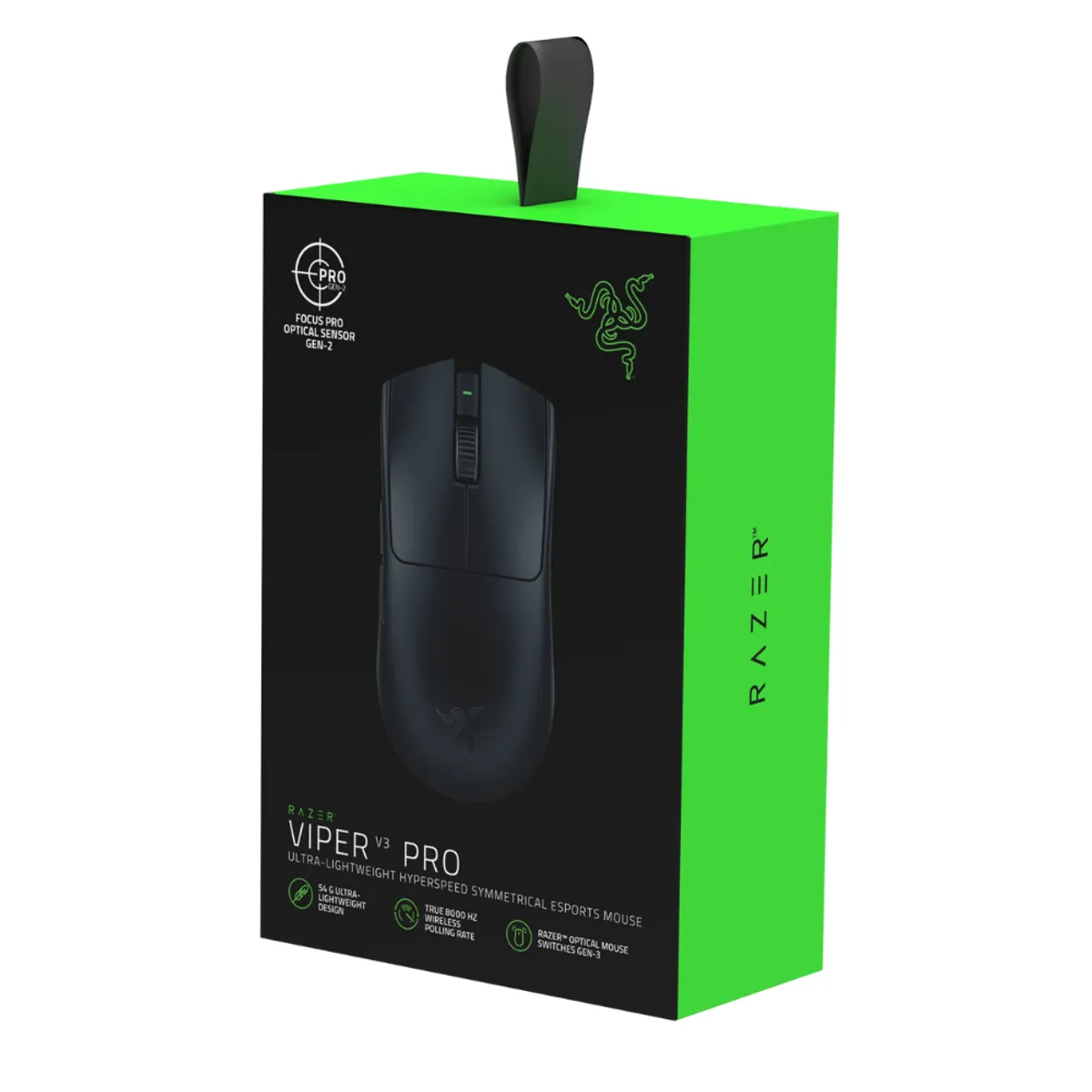 RAZER - Mouse Razer Viper V3 Pro 35k Dpi 95hr Wireless Rz01-05120100 Negro