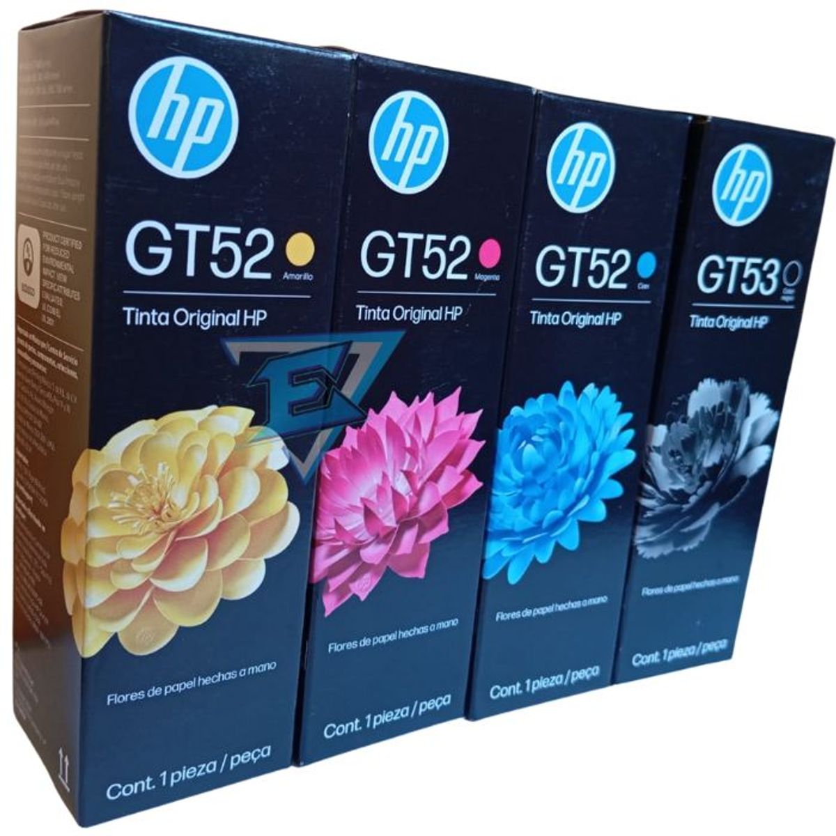HP - PACK DE TINTA HP GT53 GT52 ORIGINAL
