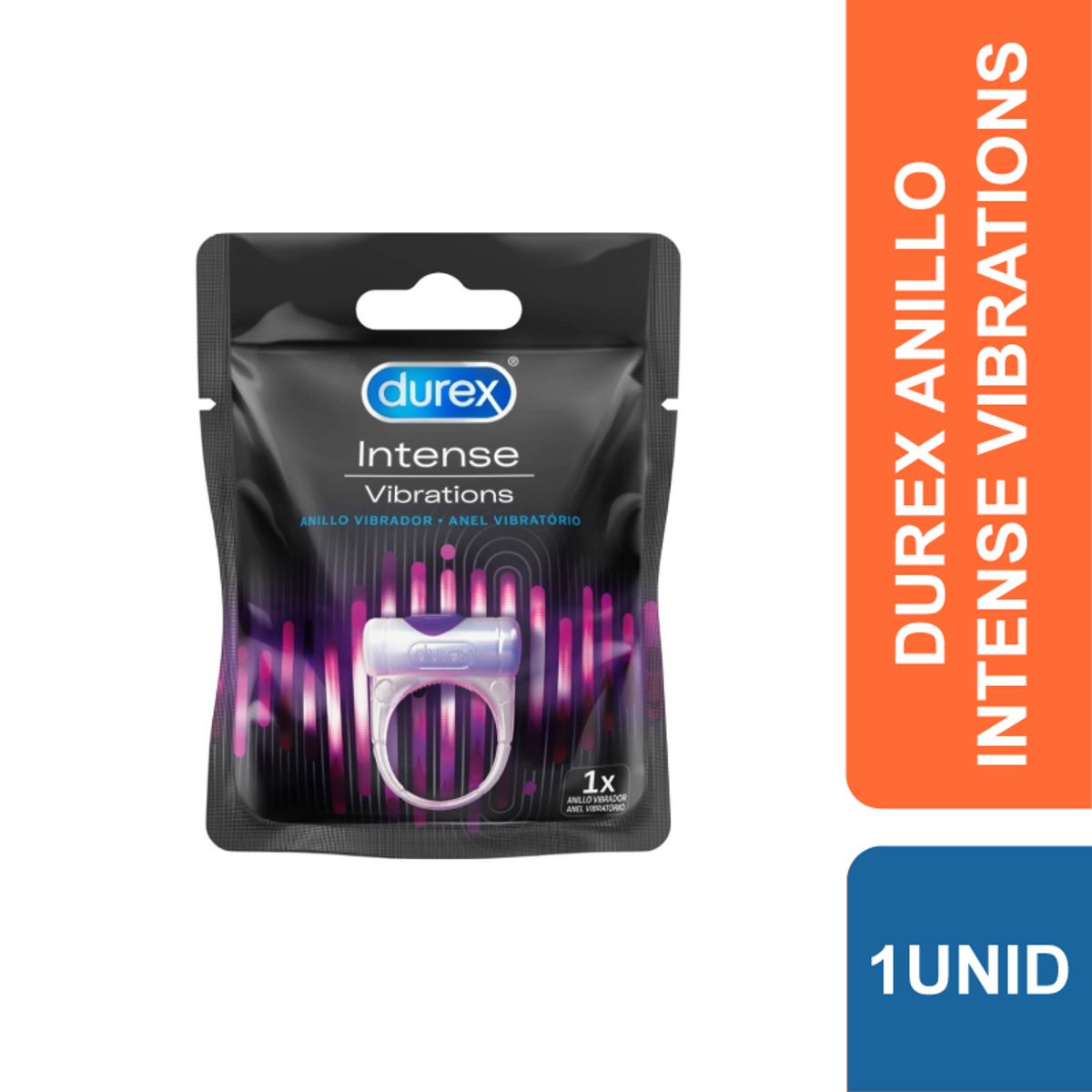 DUREX - Durex Anillo Vibrador - Durex Intense Orgasmic Vibrations 1 UND