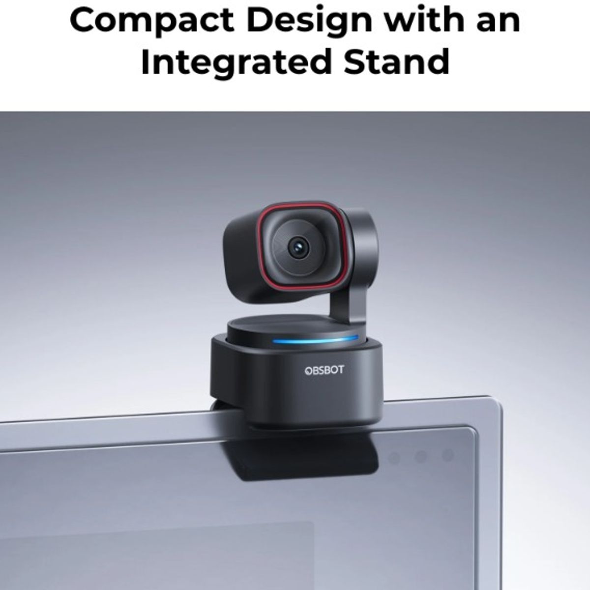 OBSBOT - OBSBOT TINY 3 Lite Webcam PTZ 4K Audio espacial impulsado por IA