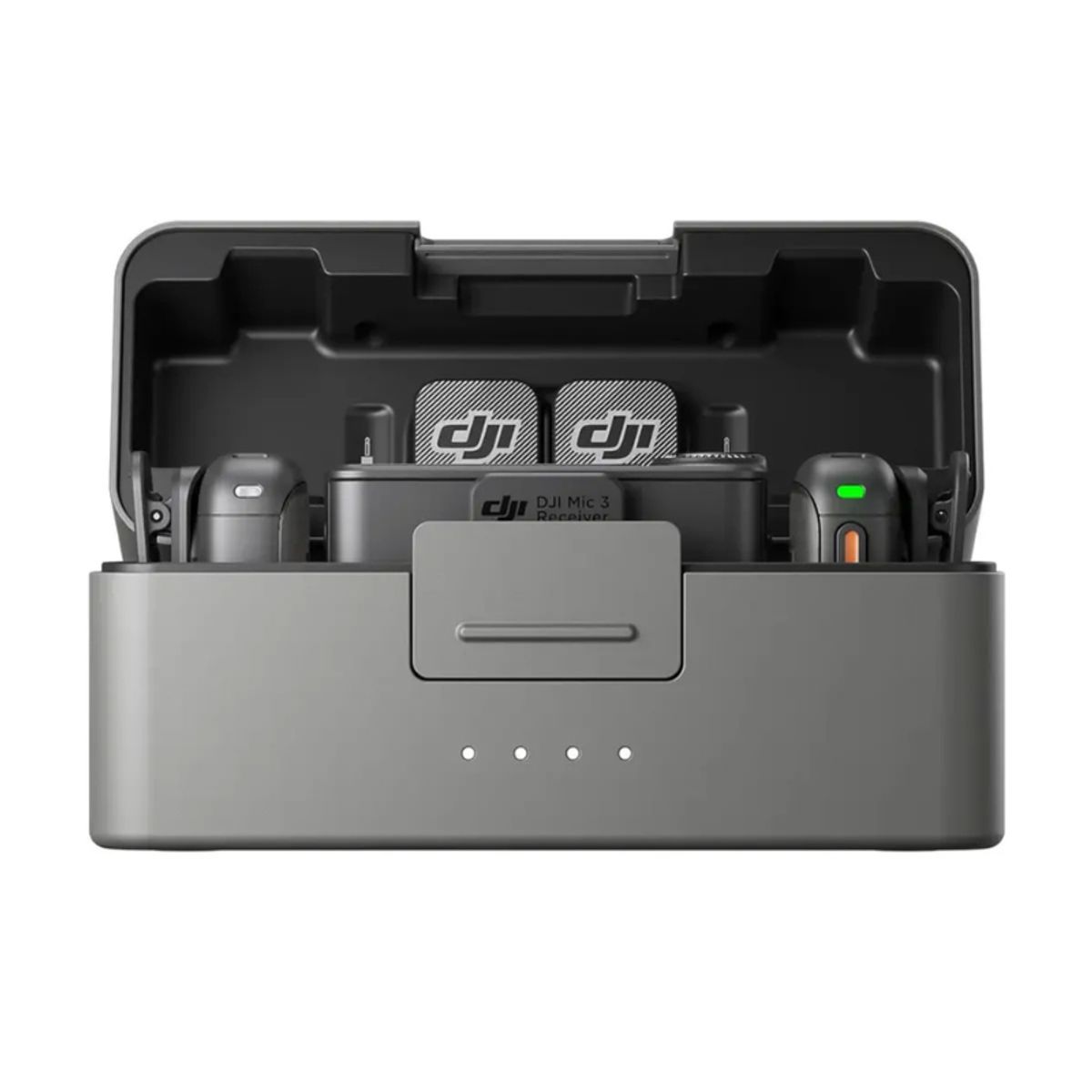 DJI - Micrófono DJI Mic 3 (2 TX + RX 1 + Estuche de carga)