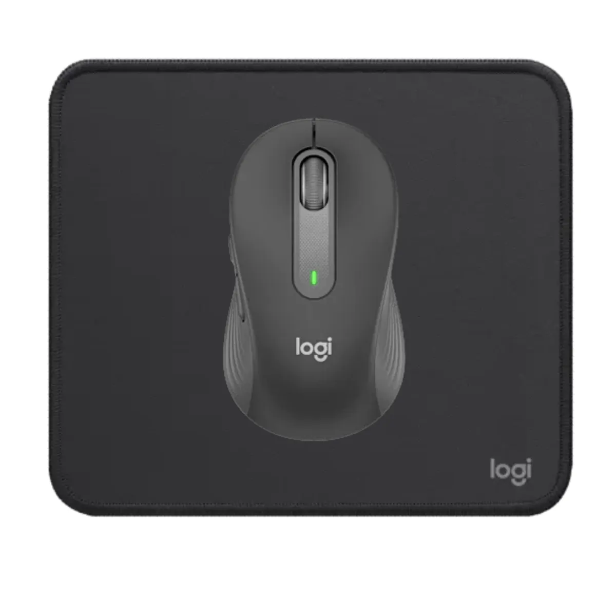 LOGITECH - Mouse M650L Inalambrico Logitech y Mouse Pad Negro