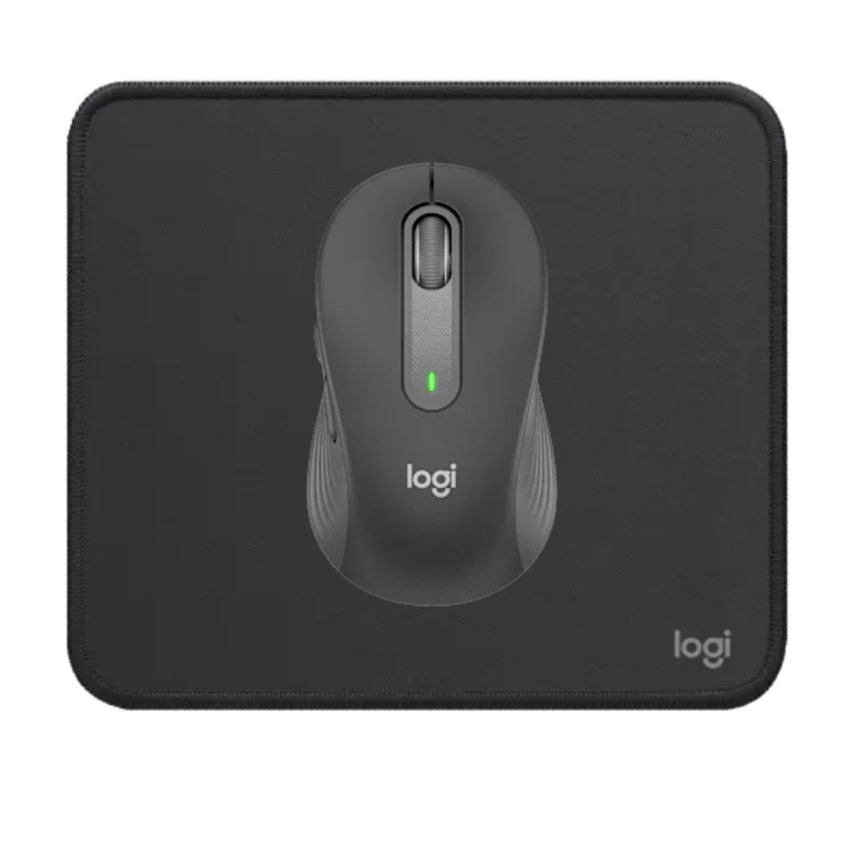 LOGITECH - Mouse M650L Inalambrico Logitech y Mouse Pad Negro