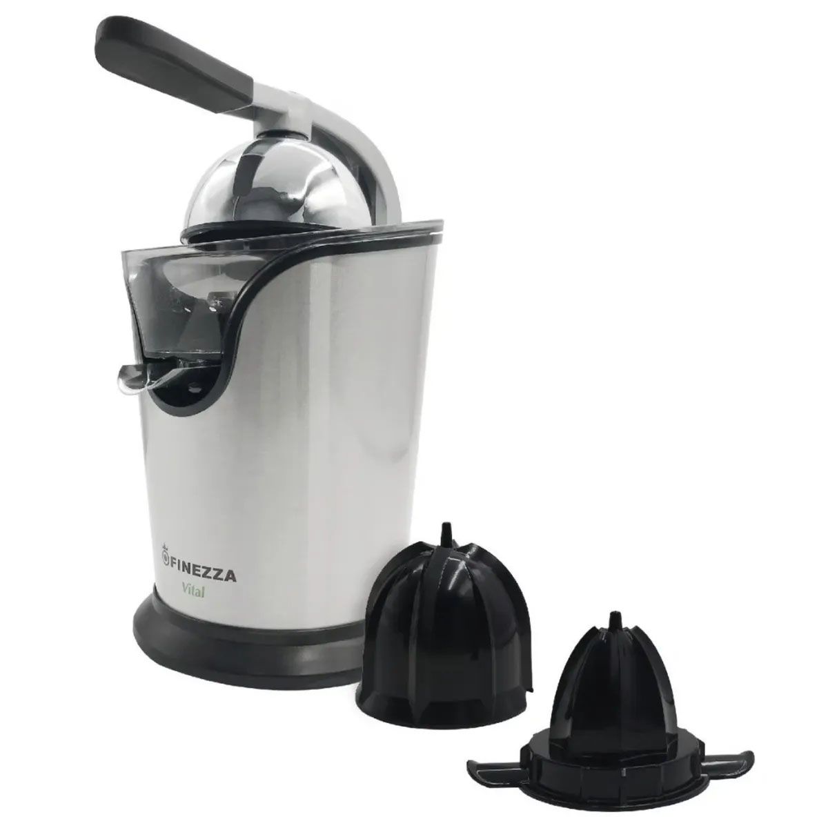 FINEZZA - Exprimidor de cítricos Finezza FZ- NA6070E con Palanca 100 watts Acero