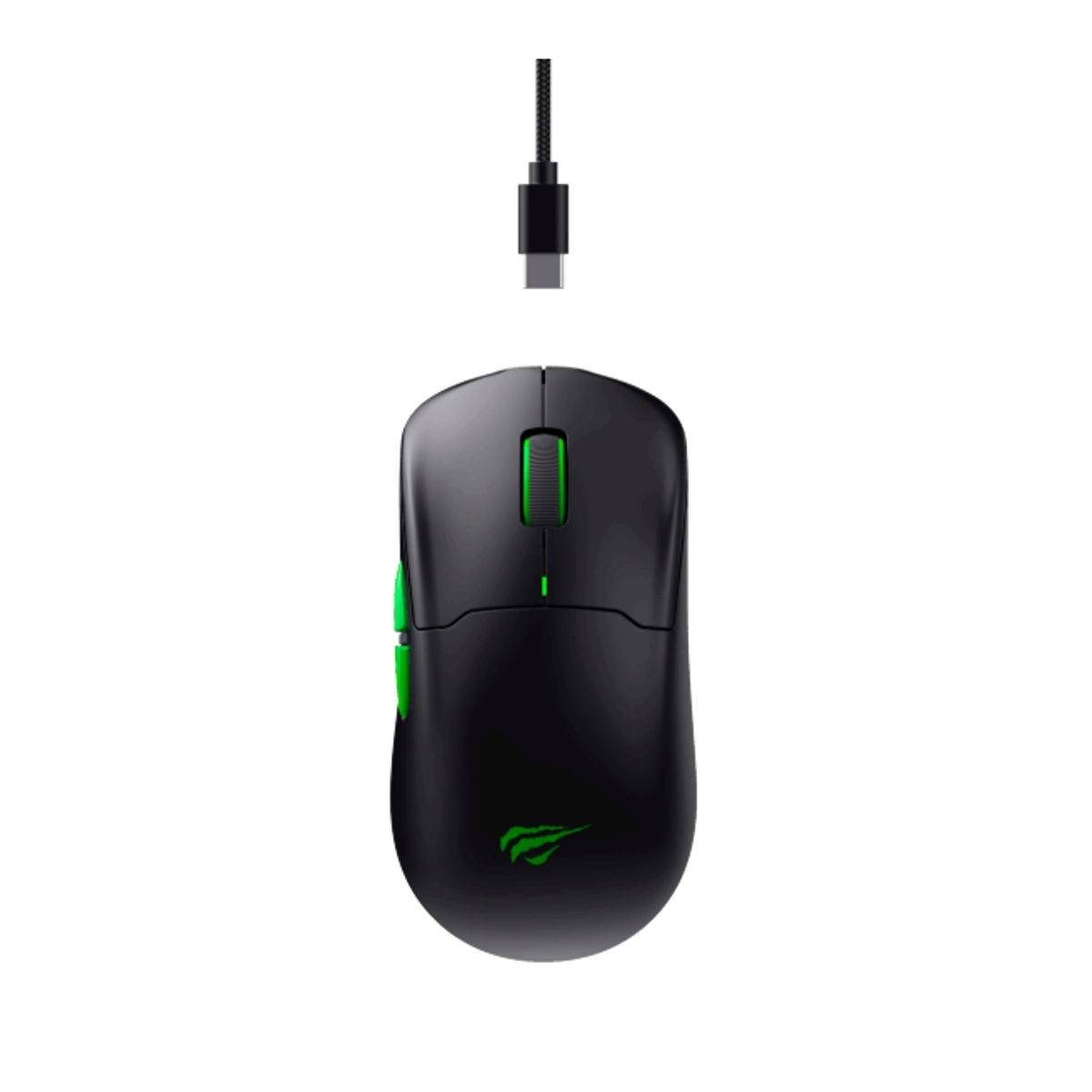 HAVIT - MOUSE GAMER 20000DPI INALAMBRICO TRIMODE BT RECARGABLE HAVIT MS975WB