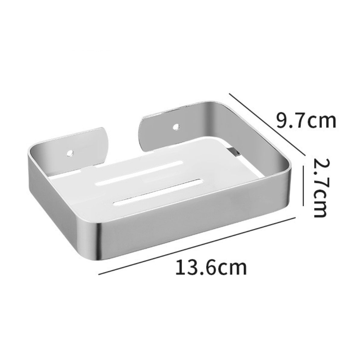 EXORIAM - Porta Jabon Jabonera de Acero Inoxidable