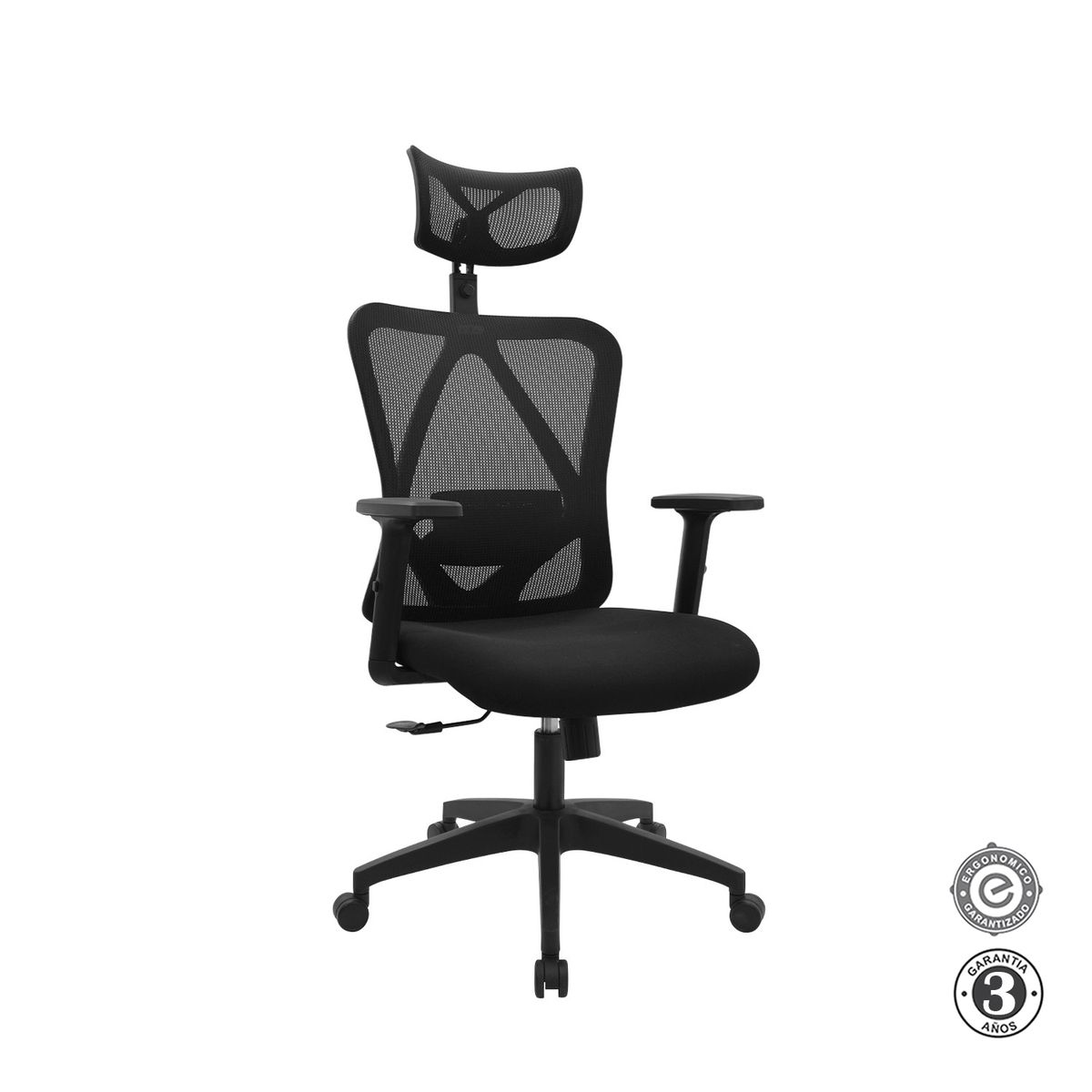 ALTHEA CONFORT - Silla Ergonómica Mark Presidente Negro Althea Confort