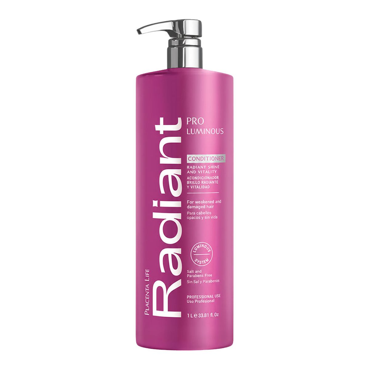 PLACENTA LIFE - Acondicionador Radiant Keratin Pro Luminous 1000 ml