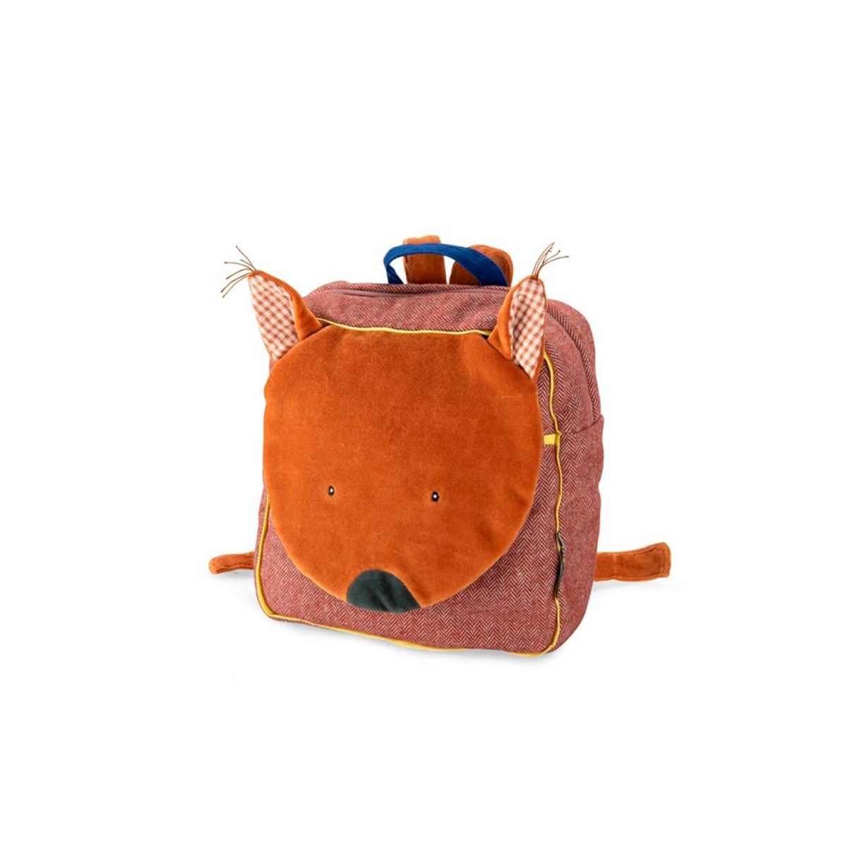 MOULIN ROTY - MOCHILA DE ALGODÓN ARDILLA COLECCIÓN POMME DES BOIS