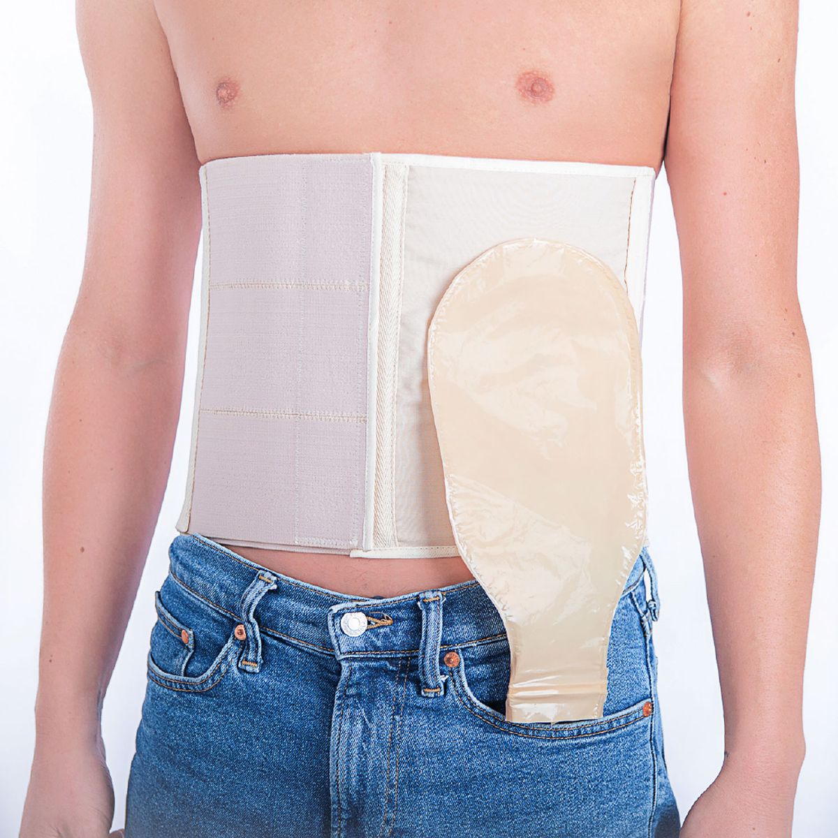 GENERICO - Faja Post Operatoria para Colostomía Talla L