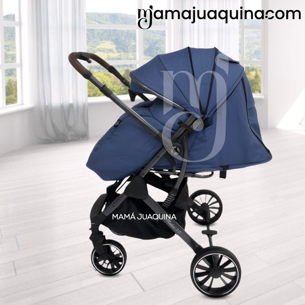 BABY - Coche Maleta Exclusivo «MODRIC » Edición Limitada Blue