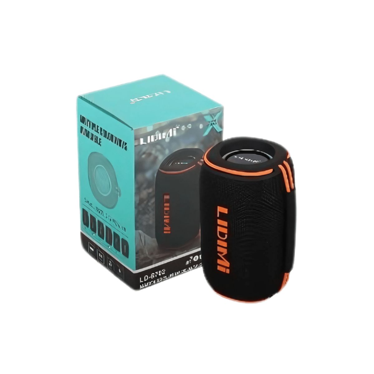 LIDIMI - Parlante Portátil Bluetooth Lidimi LD-S702 Mini 20W con Iluminación RGB y Extra Bass