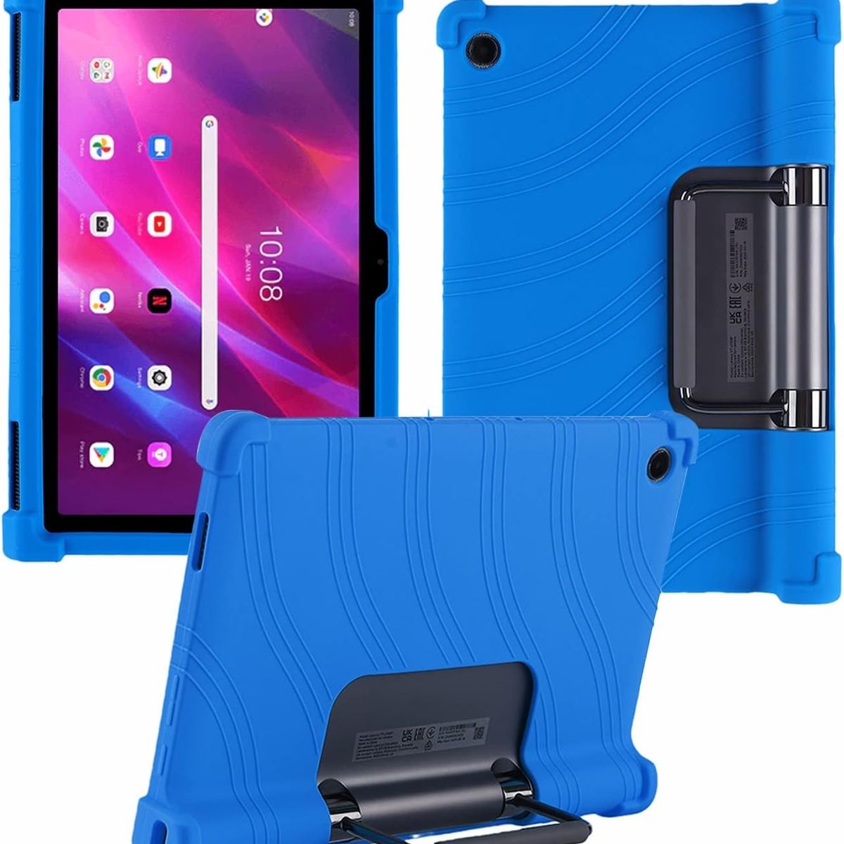GENERICO - Funda Protector Antigolpe Silicona Para Lenovo Yoga Tab 11 - Azul