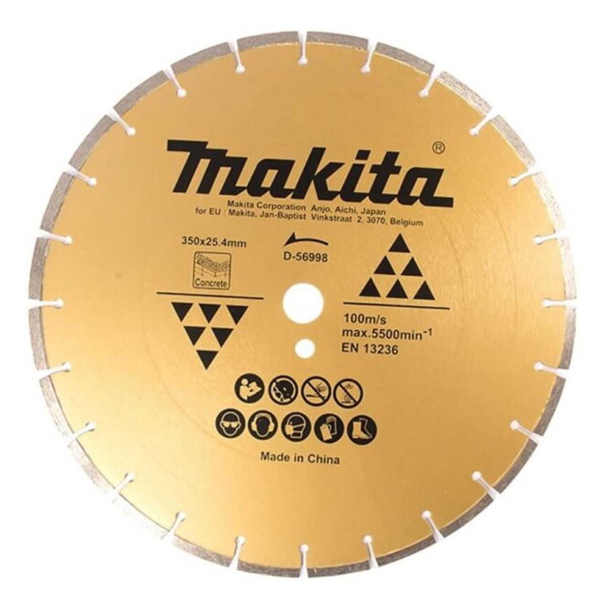 MAKITA - Disco Diamantado Segmentado Makita D-56998 14 Corte Seco
