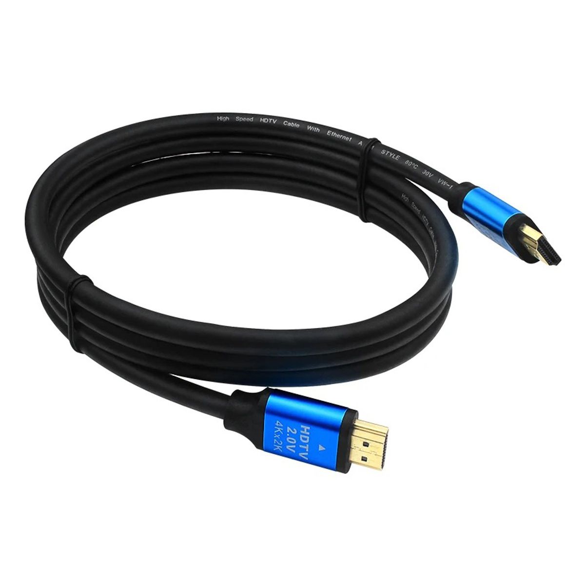 GENERICO - Cable HDTV 2.0 De Alta Velocidad 4K ULTRA HD 1.5 Metros