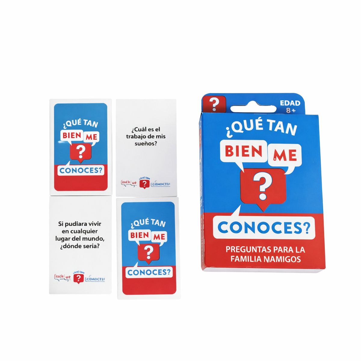GENERICO - ¿Que tan bien me conoces - Juego familiar