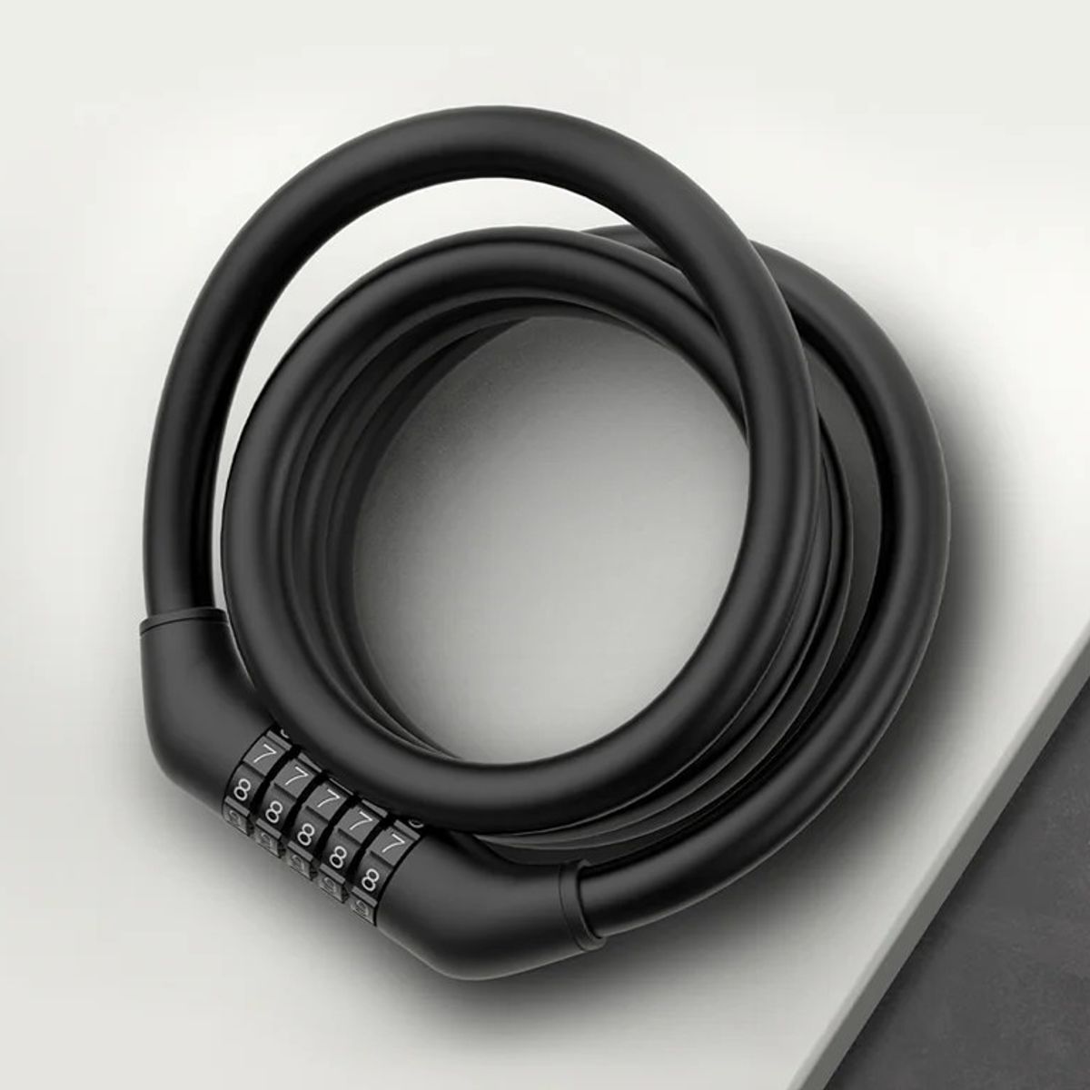 XIAOMI - Xiaomi Candado Cable Acero Para Scooter Eléctrico 1200mm Código 5 Dígitos