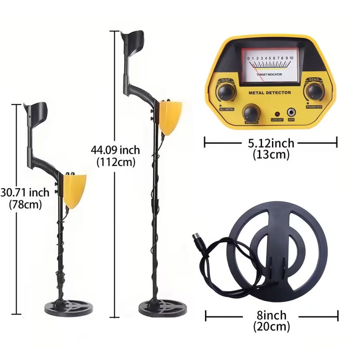 GENERICO - Detector de metales GTX5030YB