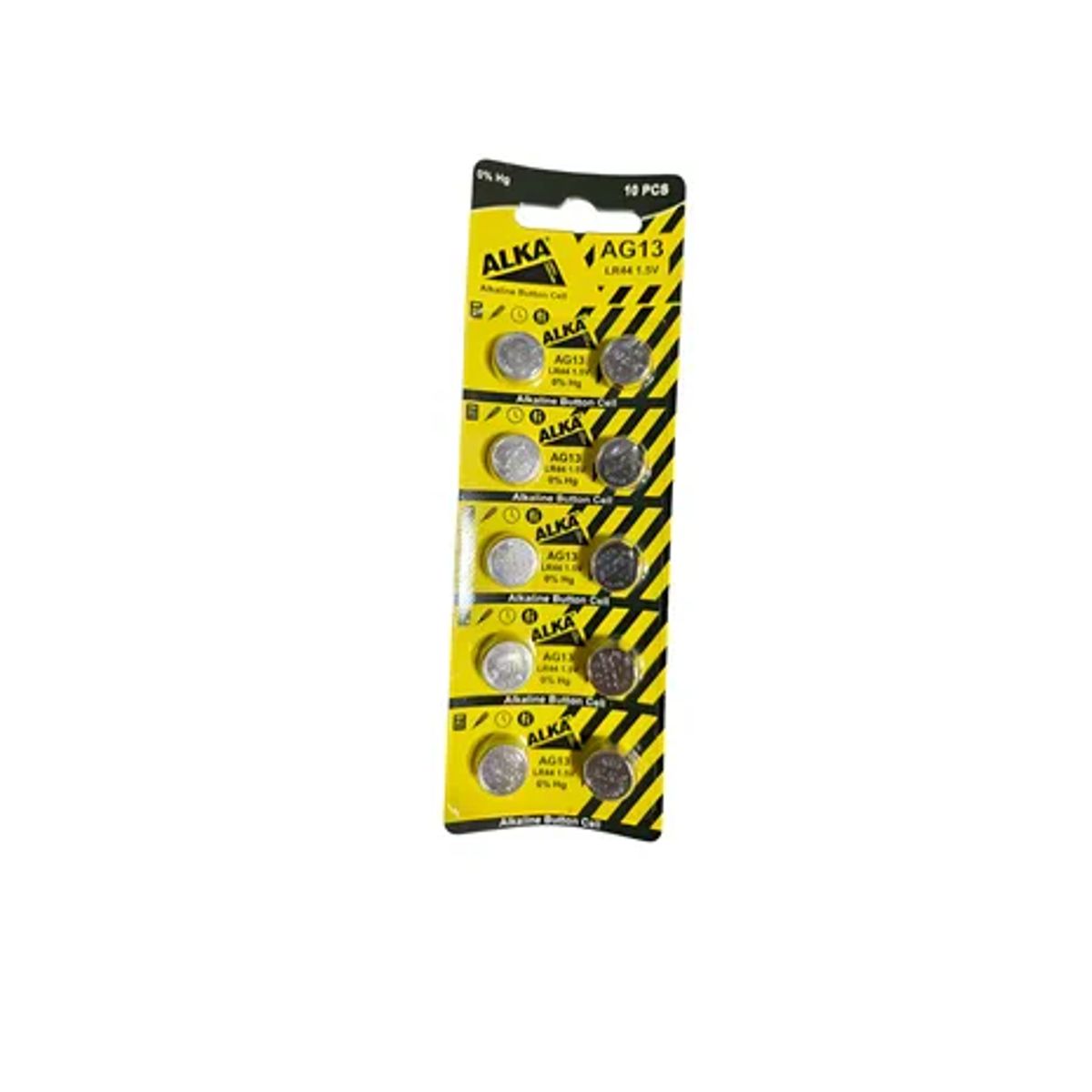 GENERICO - PILAS LR44 AG13 ALKA  BLISTER DE 10 PILAS