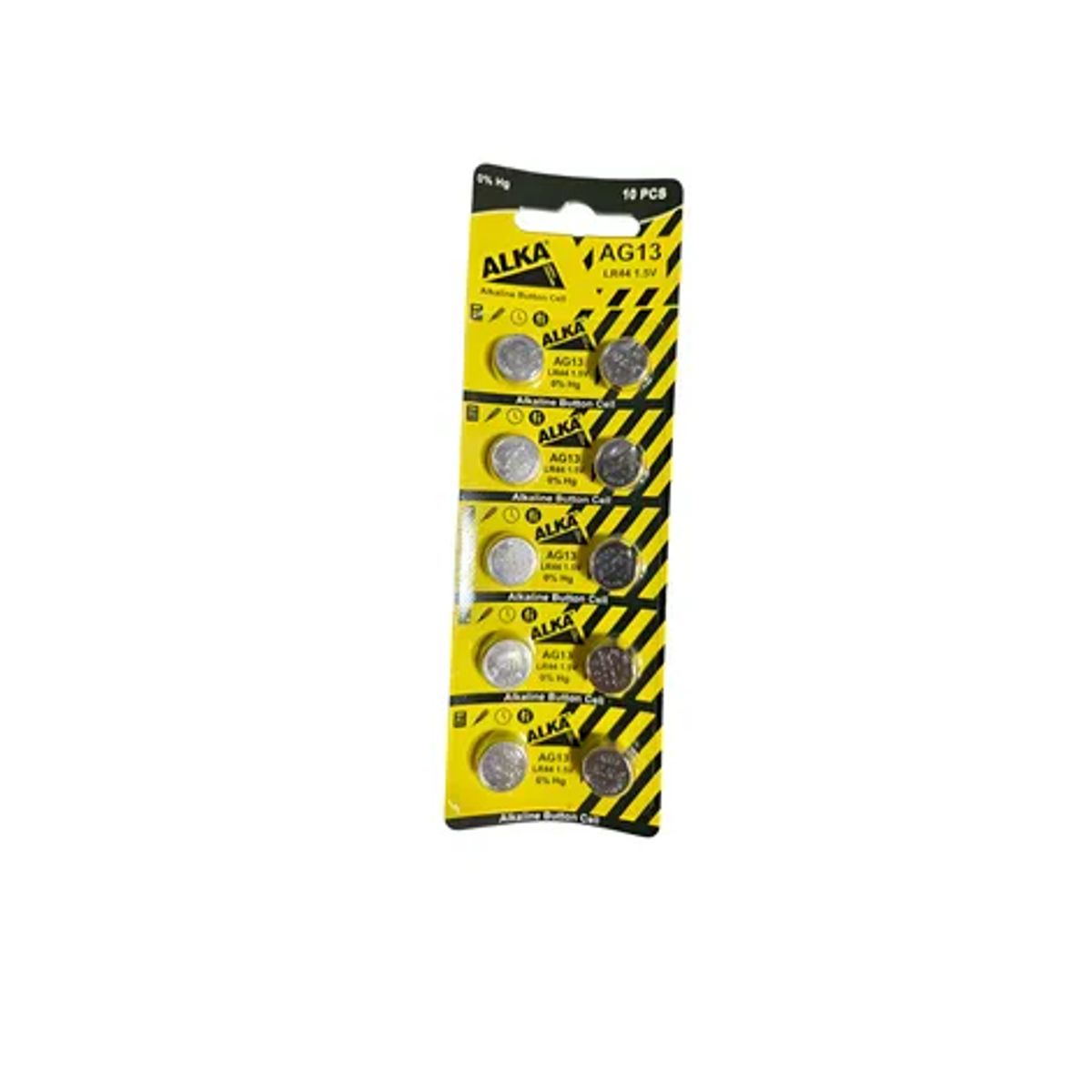 GENERICO - PILAS LR44 AG13 ALKA  BLISTER DE 10 PILAS