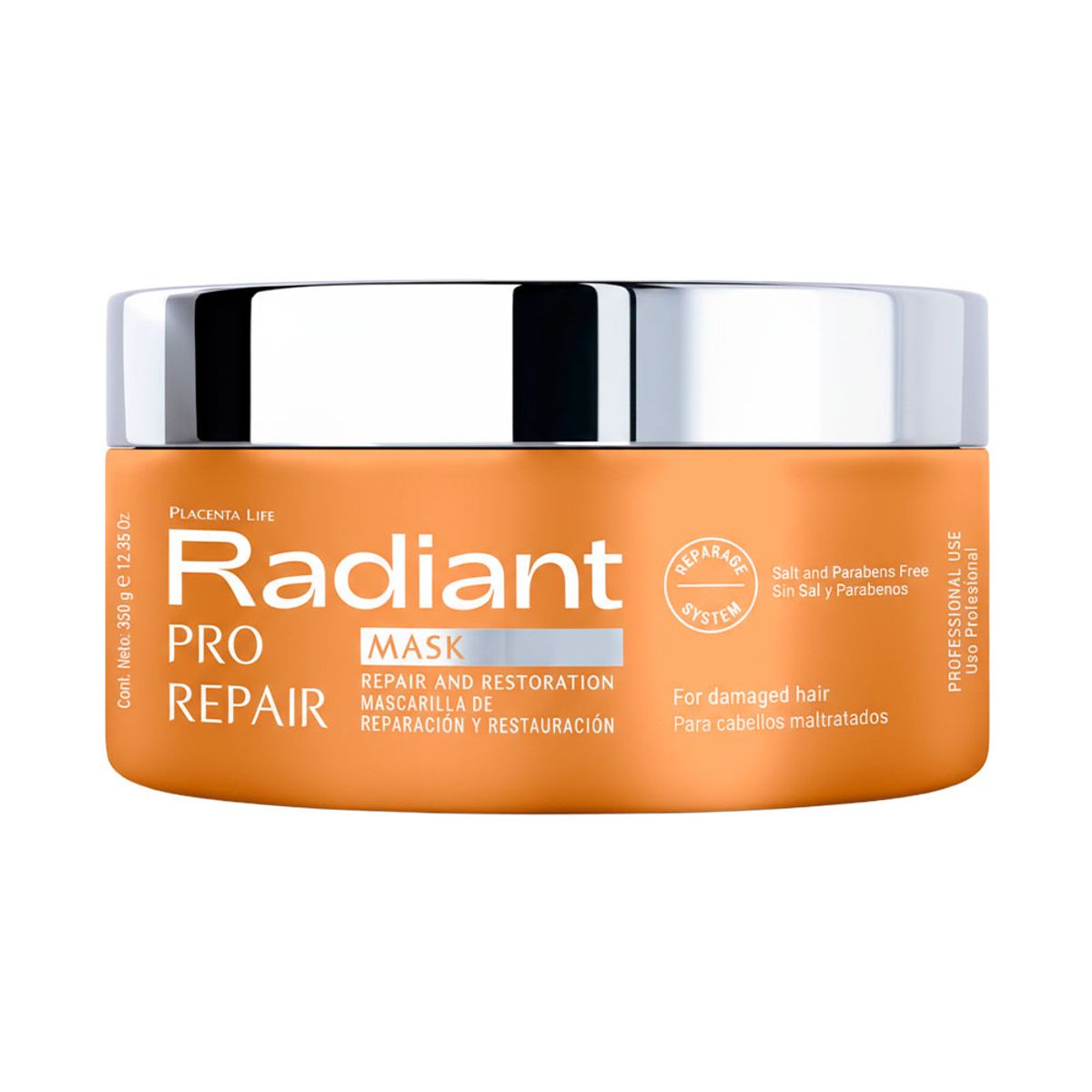 PLACENTA LIFE - Mascarilla Radiant Argan Pro Repair 350 g