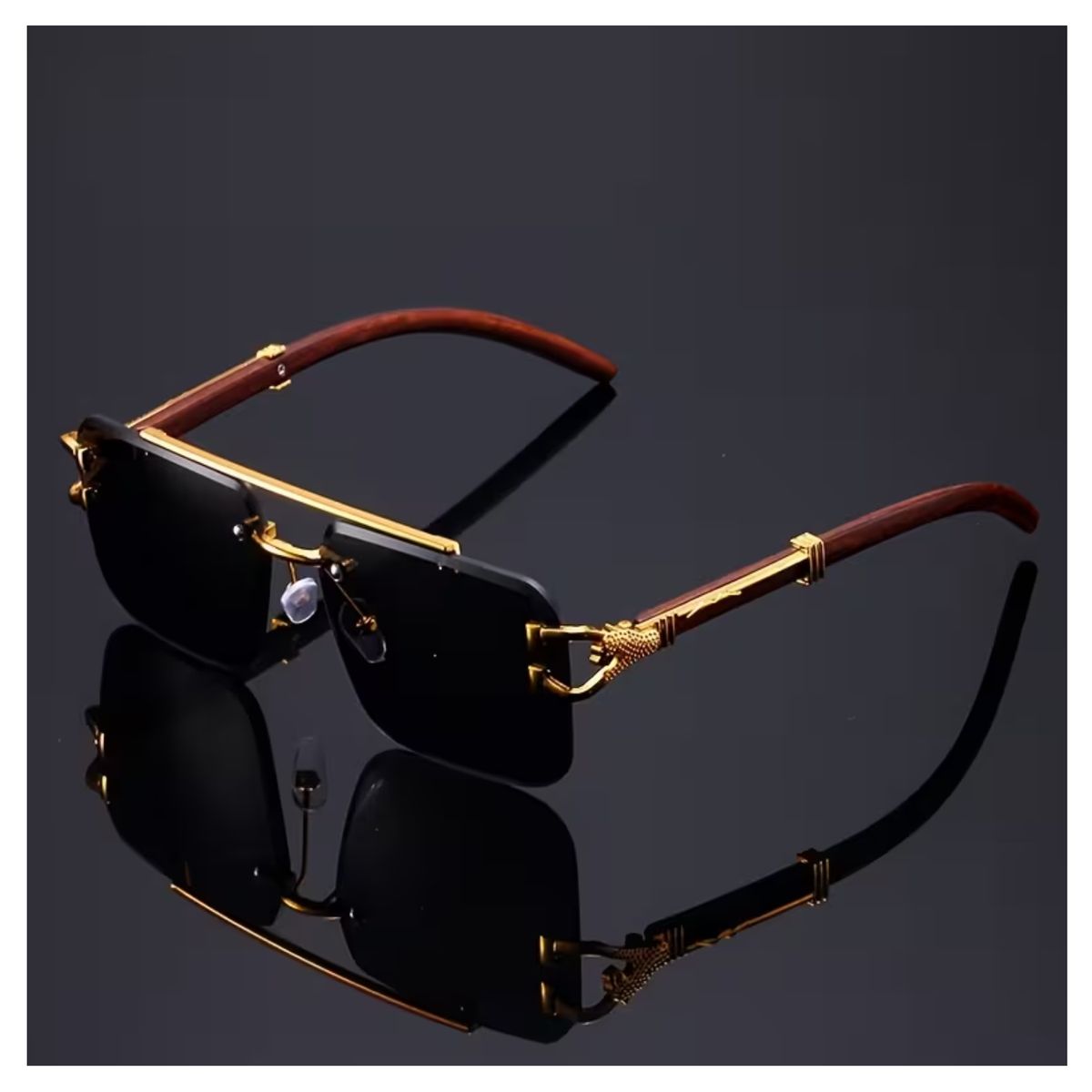 GENERICO - Lentes sin Marco de Patrón de Lujo para Hombres y Mujeres