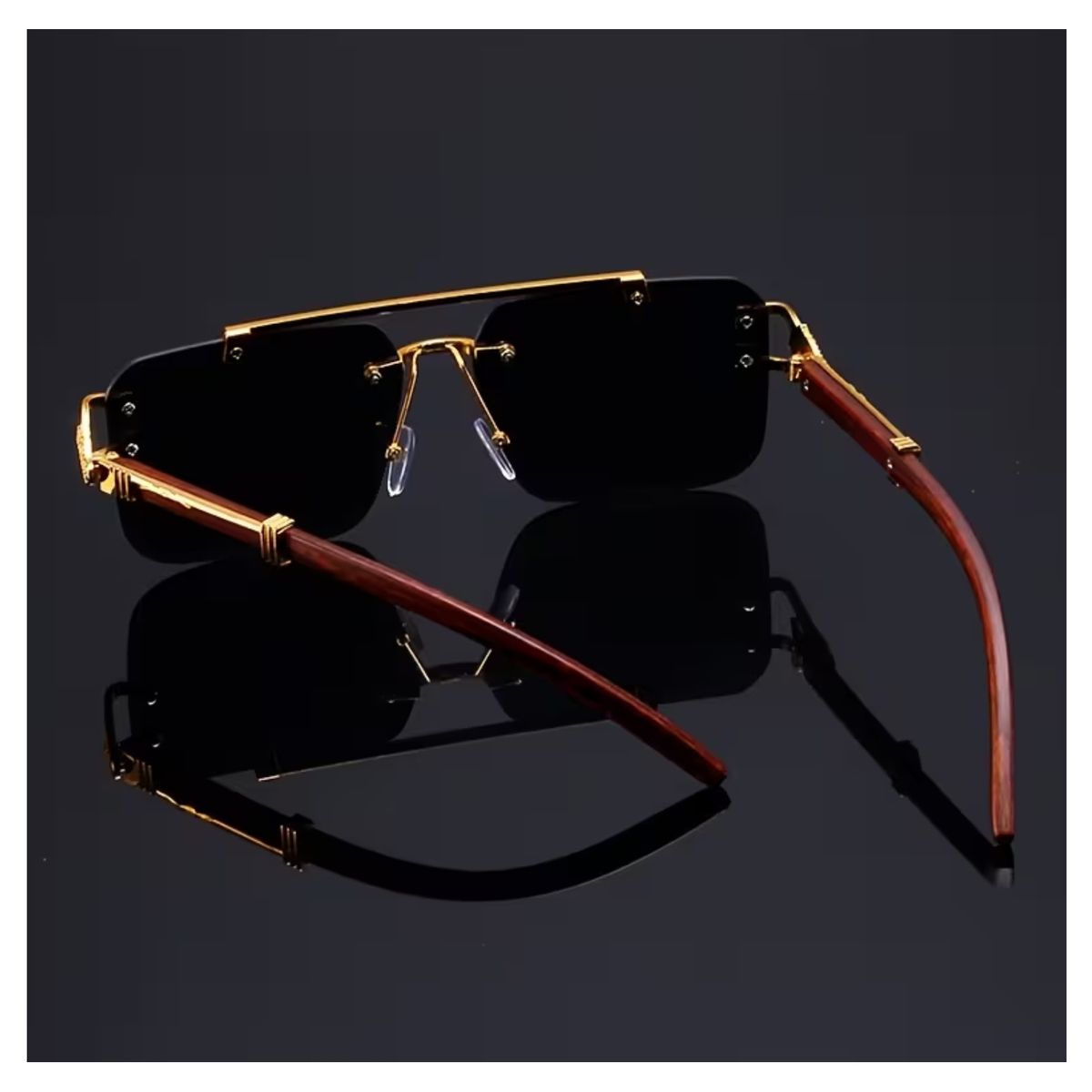 GENERICO - Lentes sin Marco de Patrón de Lujo para Hombres y Mujeres