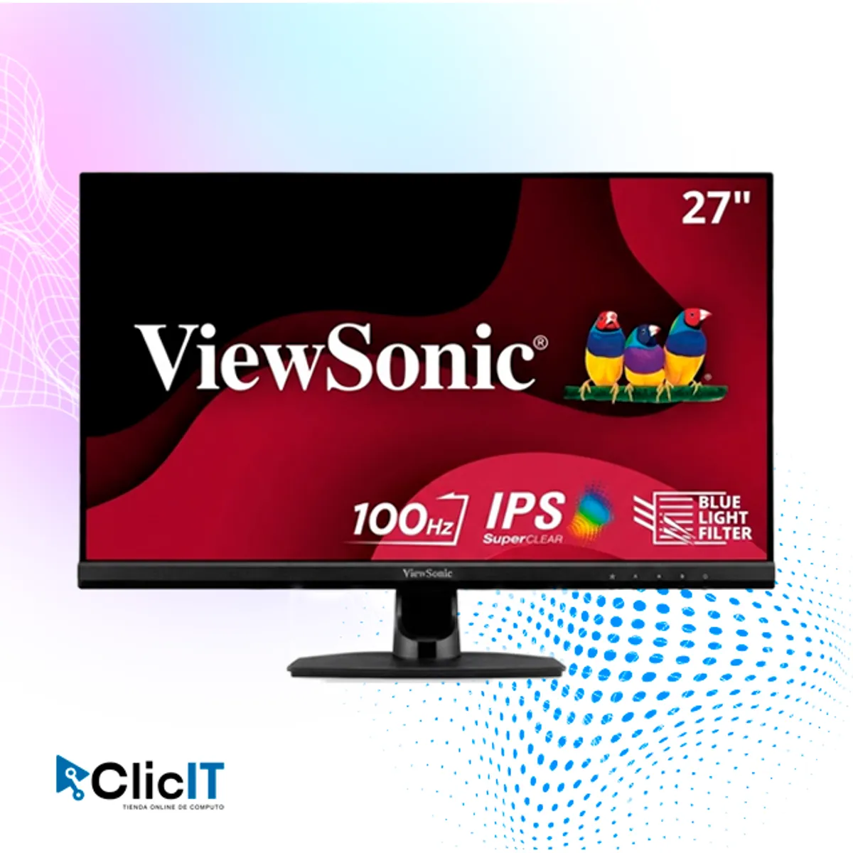 VIEWSONIC - PN VS20163 MONITOR VIEWSONIC LED MONITOR VA 2714-H 24IN FULL HD