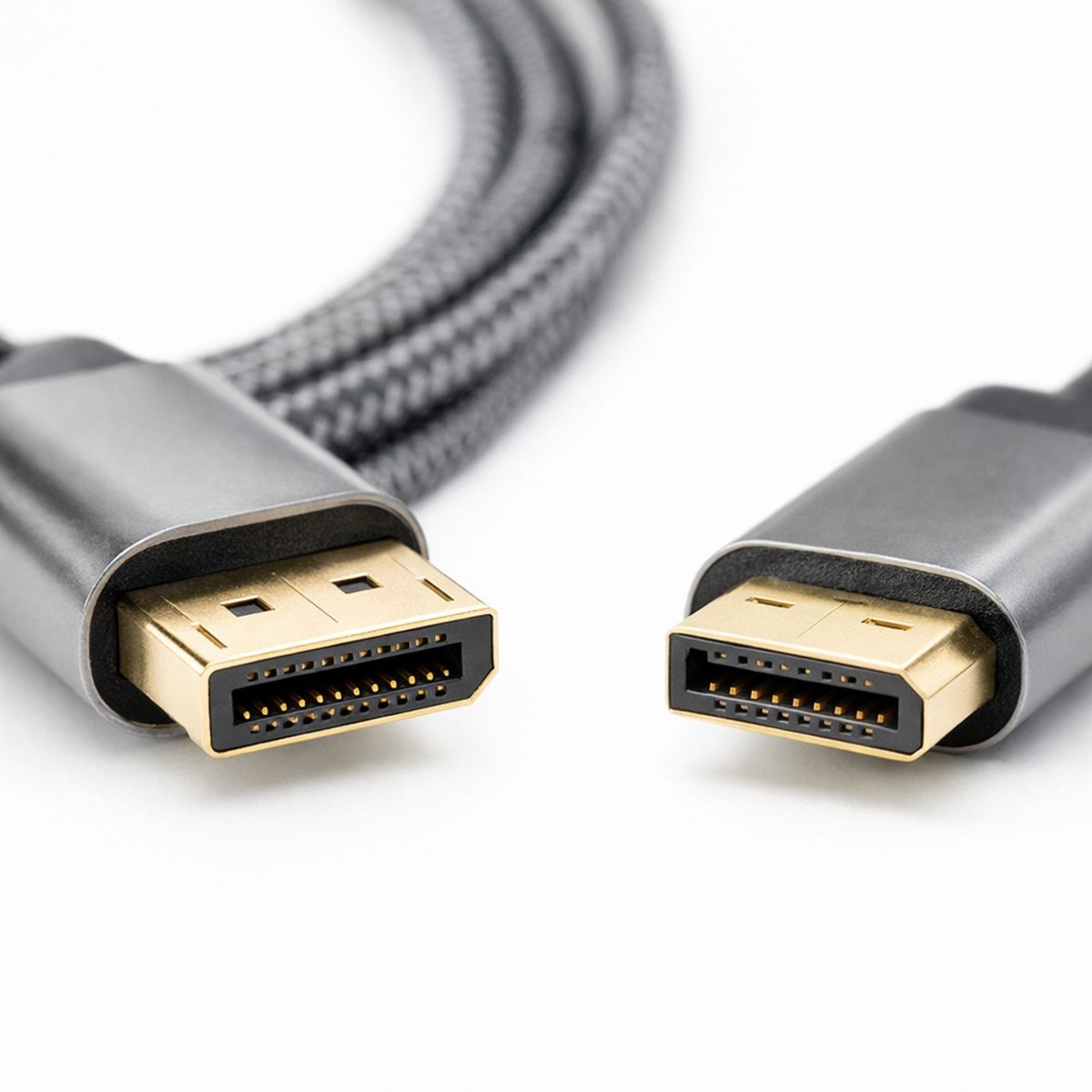 GENERICO - Cable DisplayPort a HDMI 2.1 8K Pro - 2 Metros Trenzado - Ultra HD 60Hz / 4K 120Hz