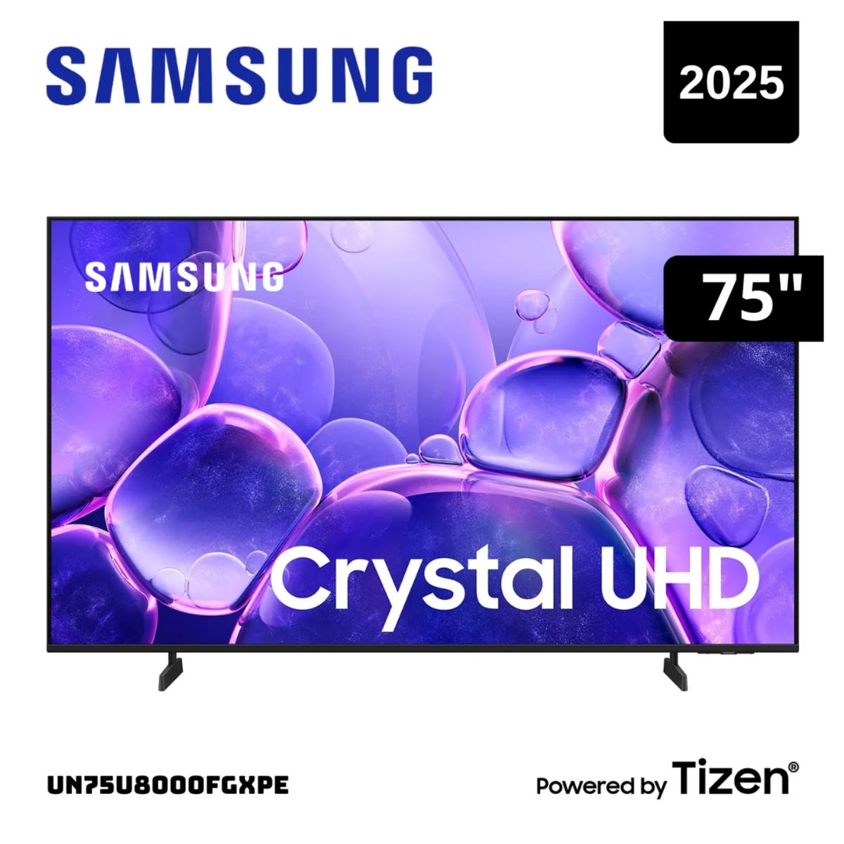SAMSUNG - Televisor SAMSUNG CRYSTAL UHD 75 UHD 4K Smart TV UN75U8000FGXPE