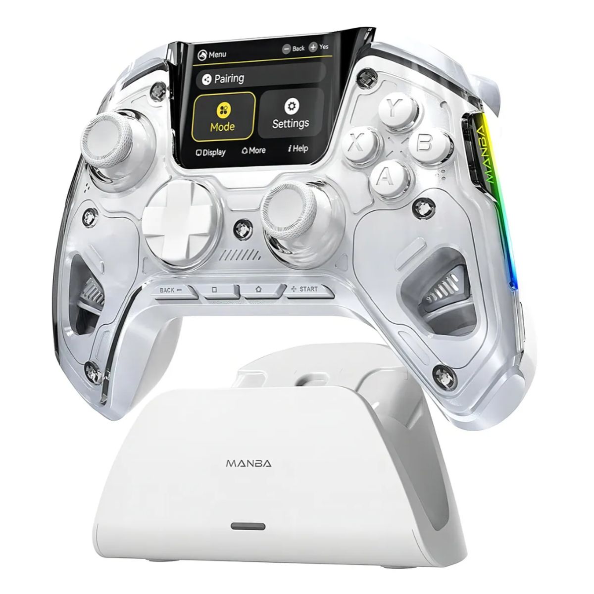 GENERICO - Mando Inalambrico Manba One V2 Color Blanco