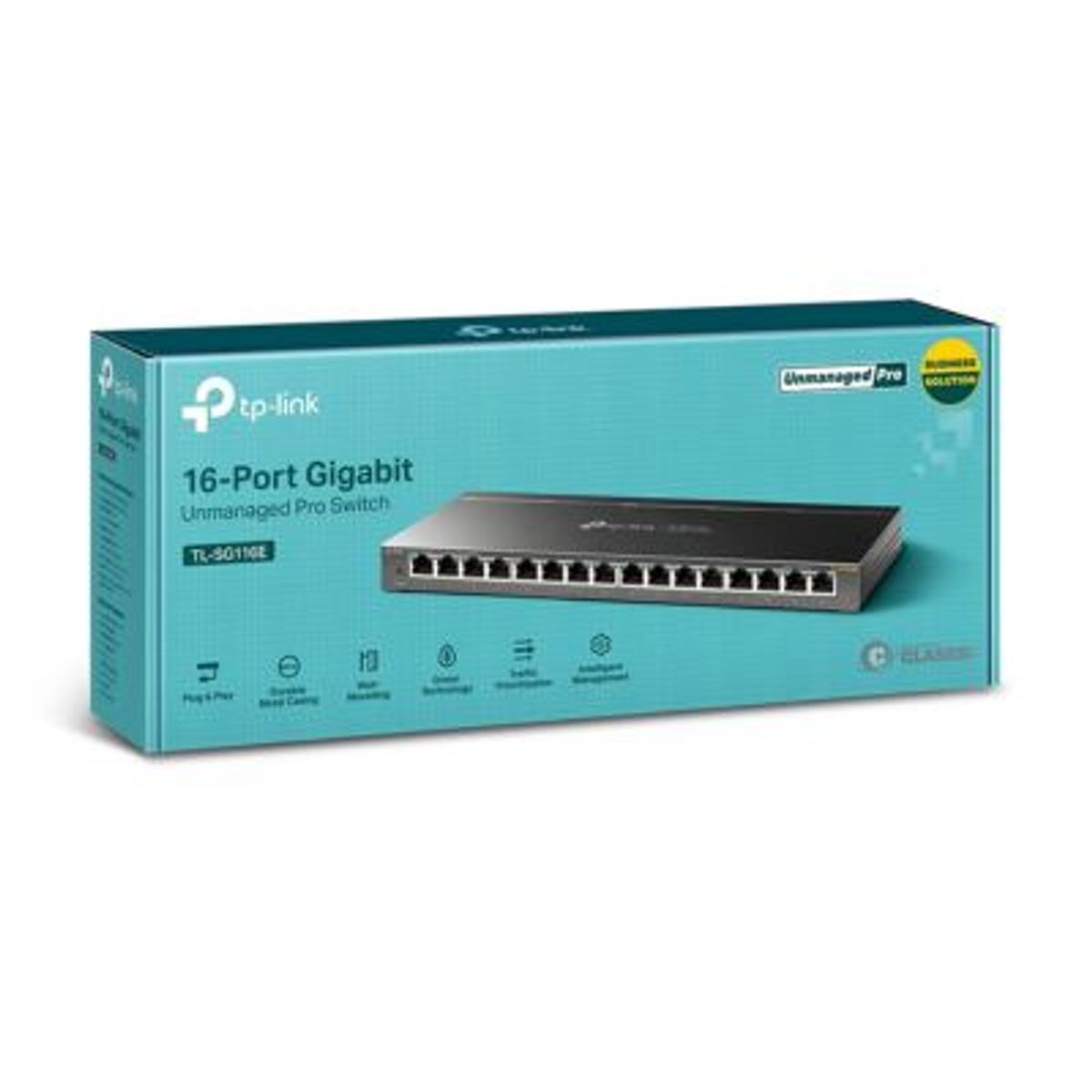 TP LINK - SWITCH TP-LINK TL-SG116E 16PTS GIGABIT