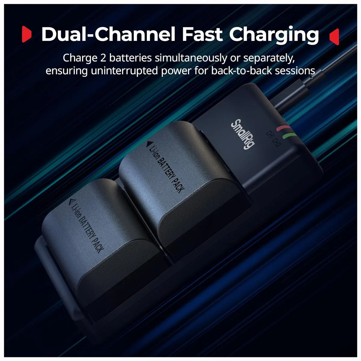 GENERICO - Batería SmallRig E6P-BR24 para Cámaras Canon LP-E6P