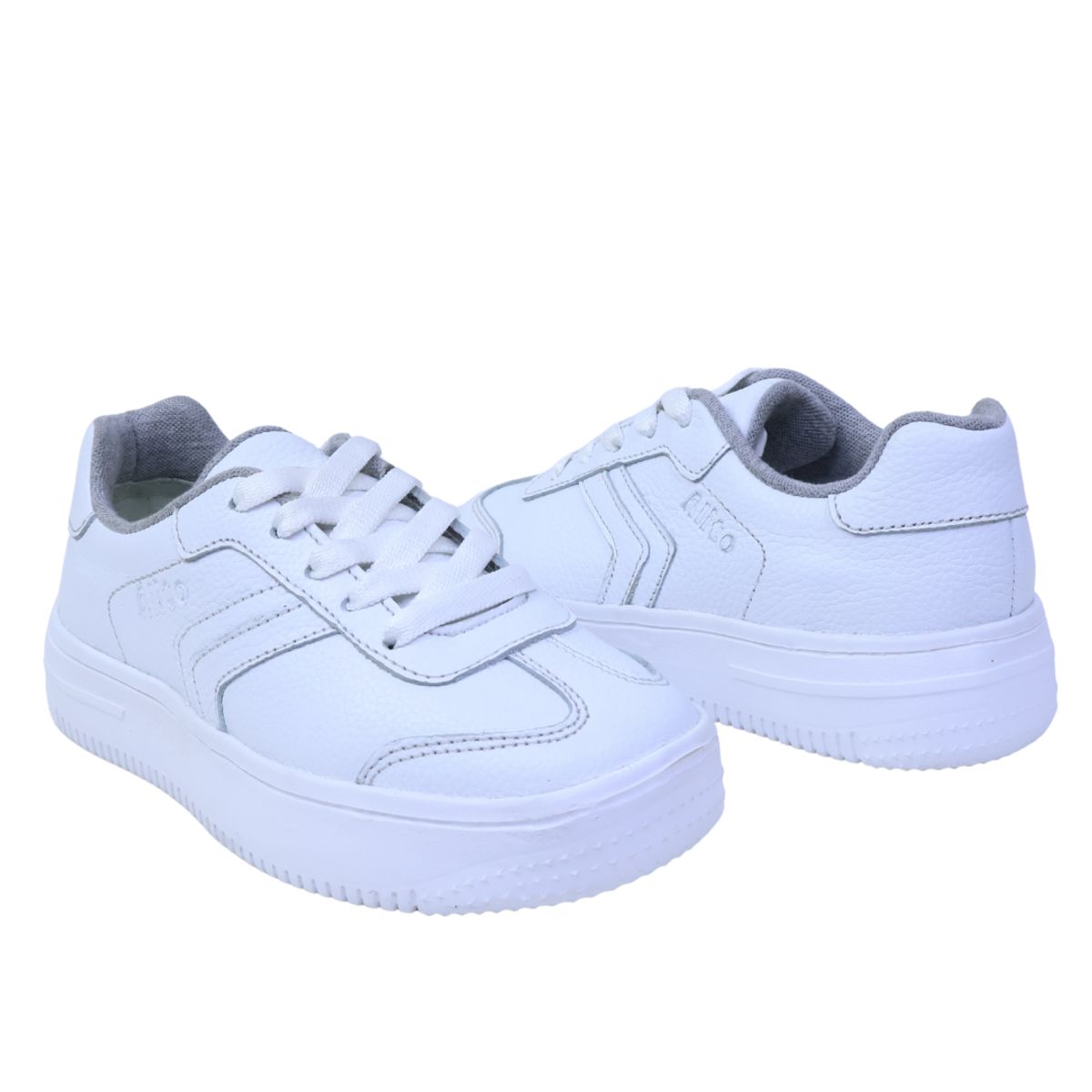 CALZADOS ALITO - Zapatilla escolar de cuero unisex 28041